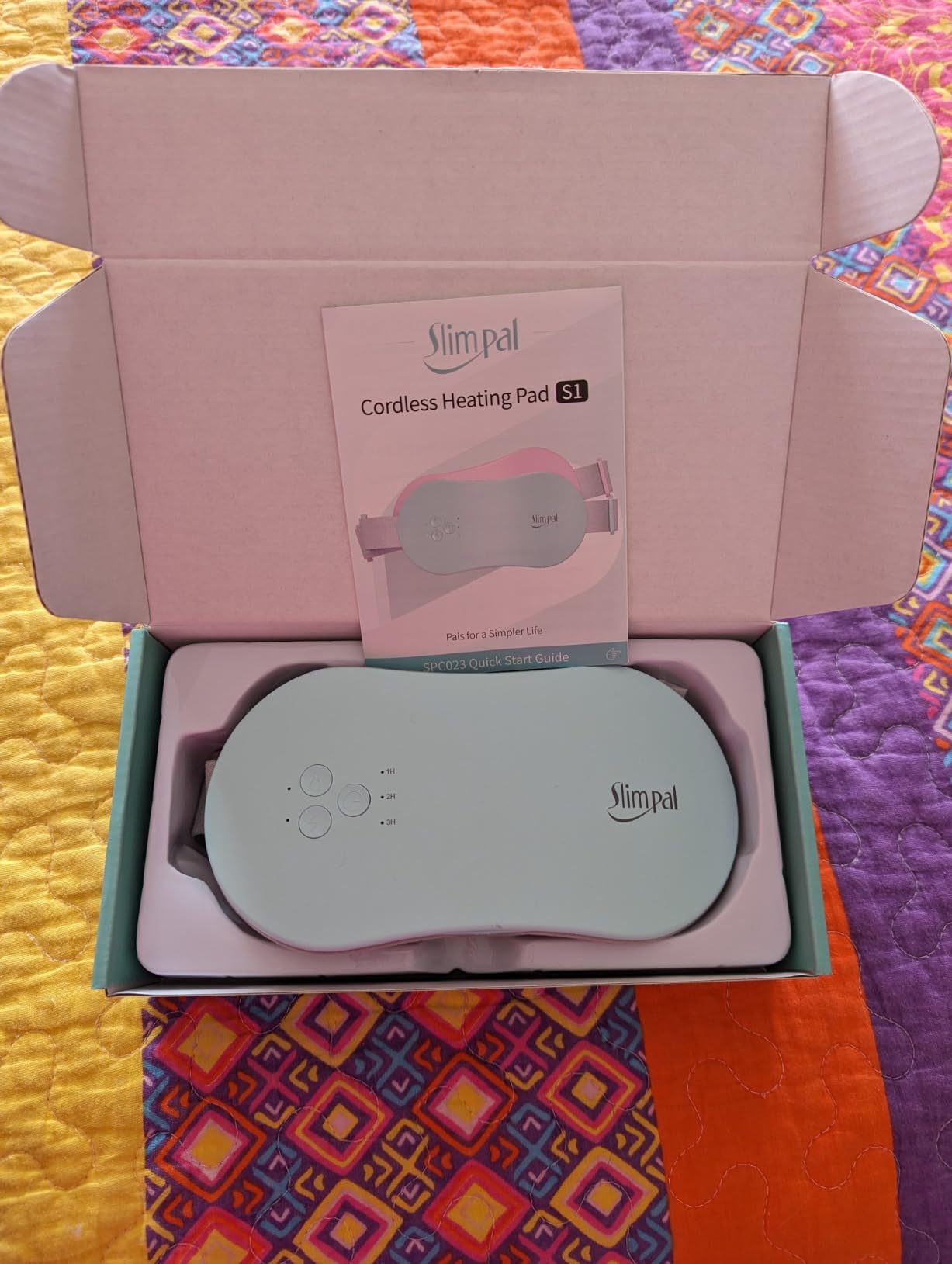 Slimpal Portable Heating Pad for Period Cramps, FSA Eligible HSA Heat Pad customer photo 2
