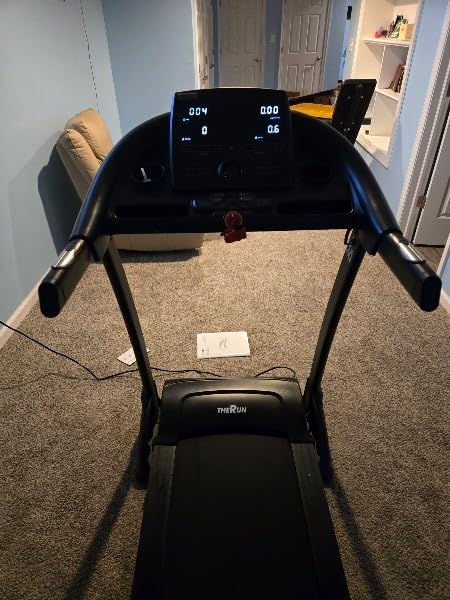 THERUN Incline Treadmill, Treadmills for Running and Walking, 400 lbs Weight Capacity Folding Treadmill with 0-16% Auto Incline, Wide Belt, 4.0 HP, App, Heart Rate customer photo 1