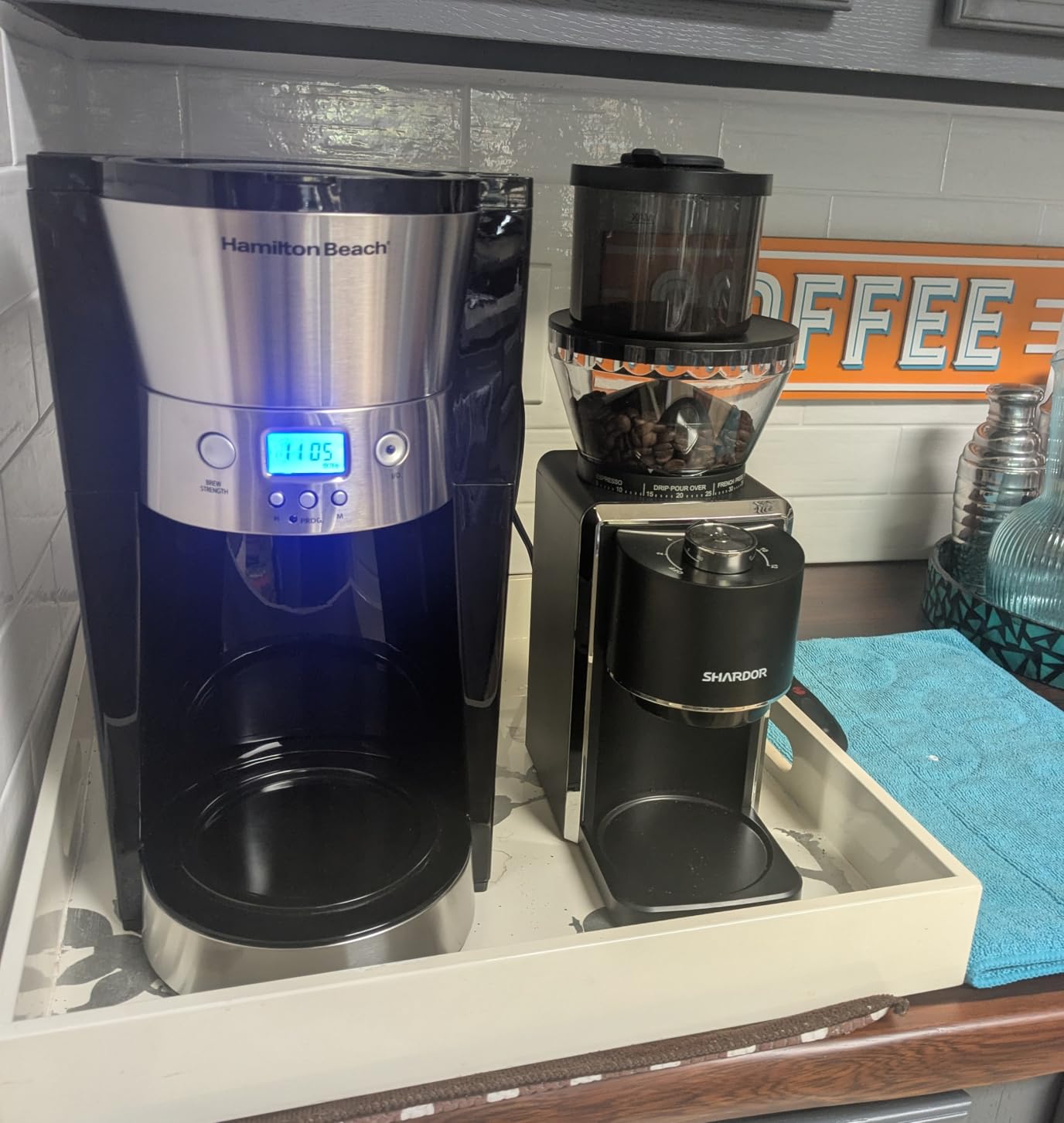Hamilton Beach Programmable Drip Coffee Maker with 10 Cup Thermal Carafe customer photo 1