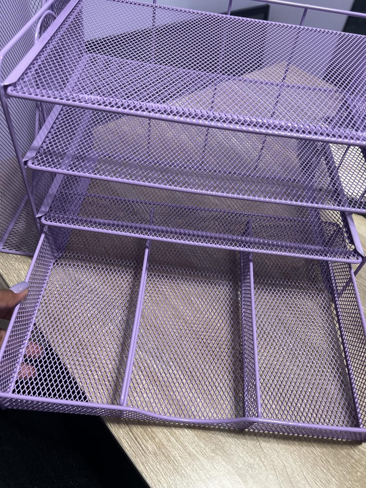 gianotter Metal Mesh Desk Organizers and Accessories with File Holder customer photo 2