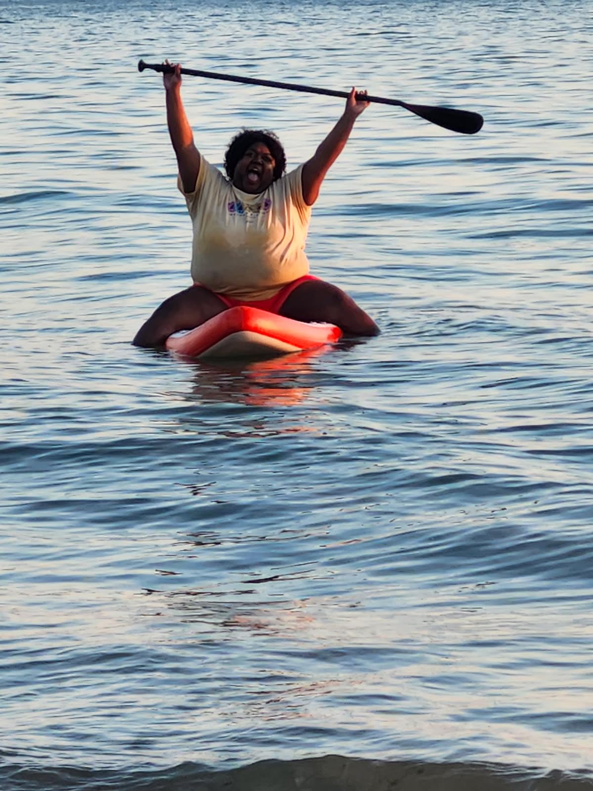 FEATH-R-LITE Inflatable Stand Up Paddle Board with Beginner SUP Accessories customer photo 2