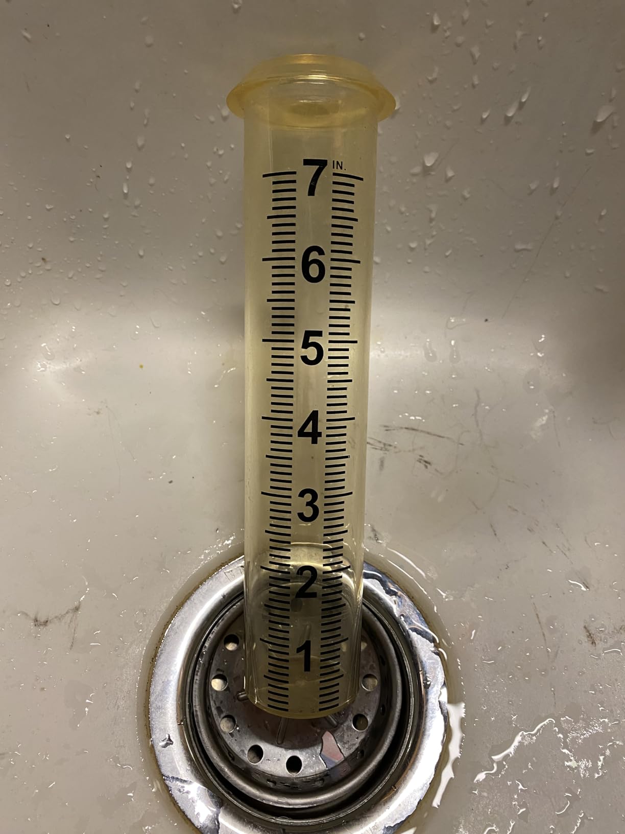 Rain Gauge, Freeze Proof Rain Gauge Outdoor with Stake, Upgrade Water Rain Meter, Rain Measure Gauge for Yard, Adjustable Rain Gauges Outdoors Best Rated, Detachable Rain Gauge for Lawn,Garden customer photo 1