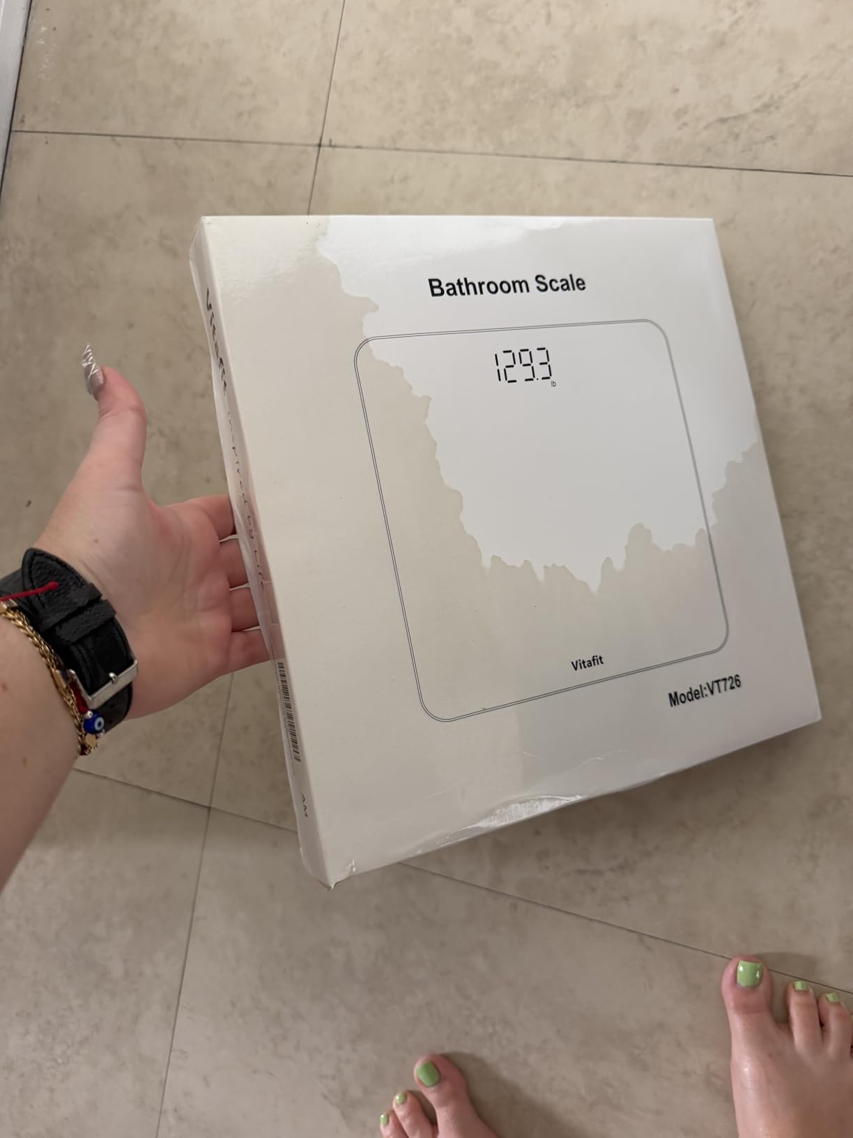 Vitafit Bathroom Scale for Body Weight Accuracy 0.1lb, Weight Scale 400lb customer photo 2