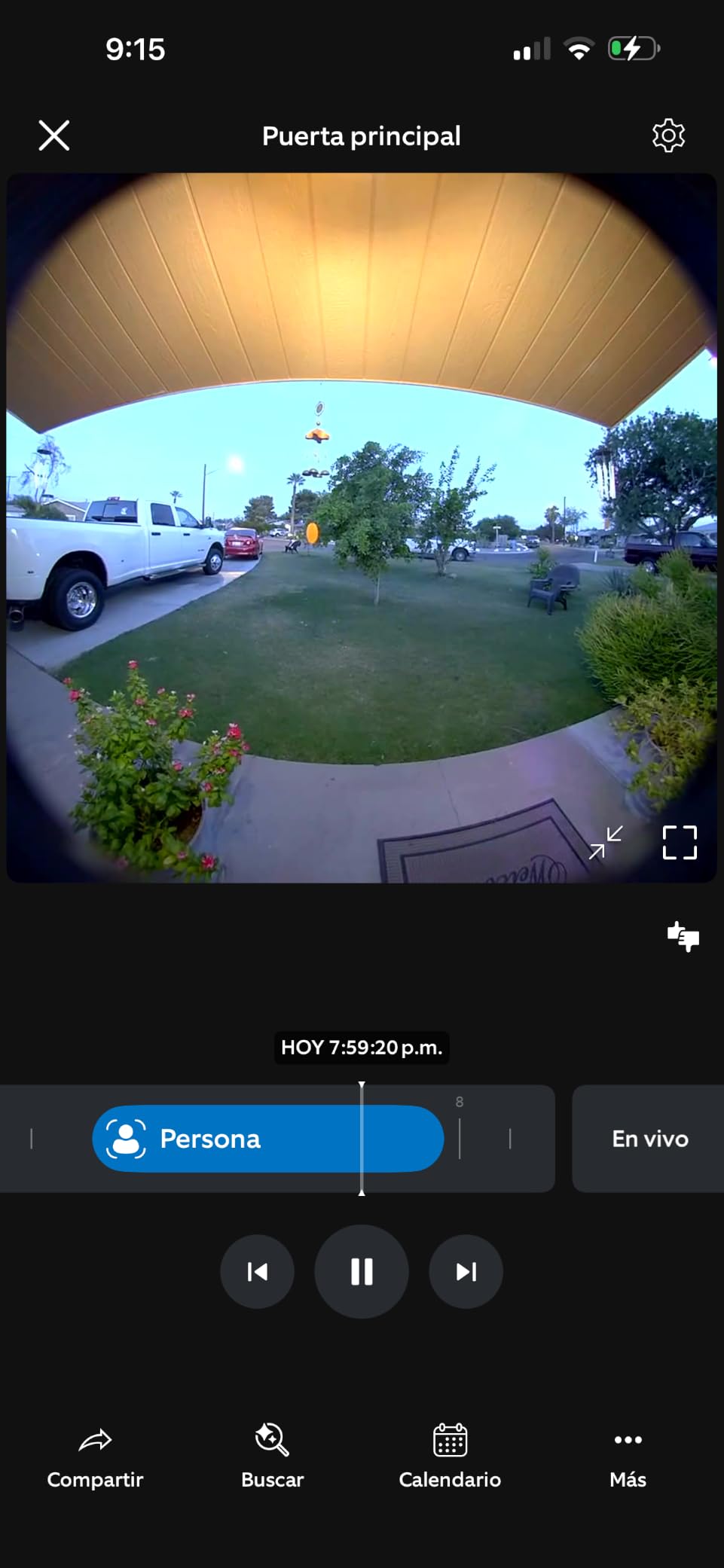 Ring Battery Doorbell, Home or business security with Head-to-Toe video, Live View with Two-Way Talk, and Motion Detection & Alerts, Venetian Bronze customer photo 2