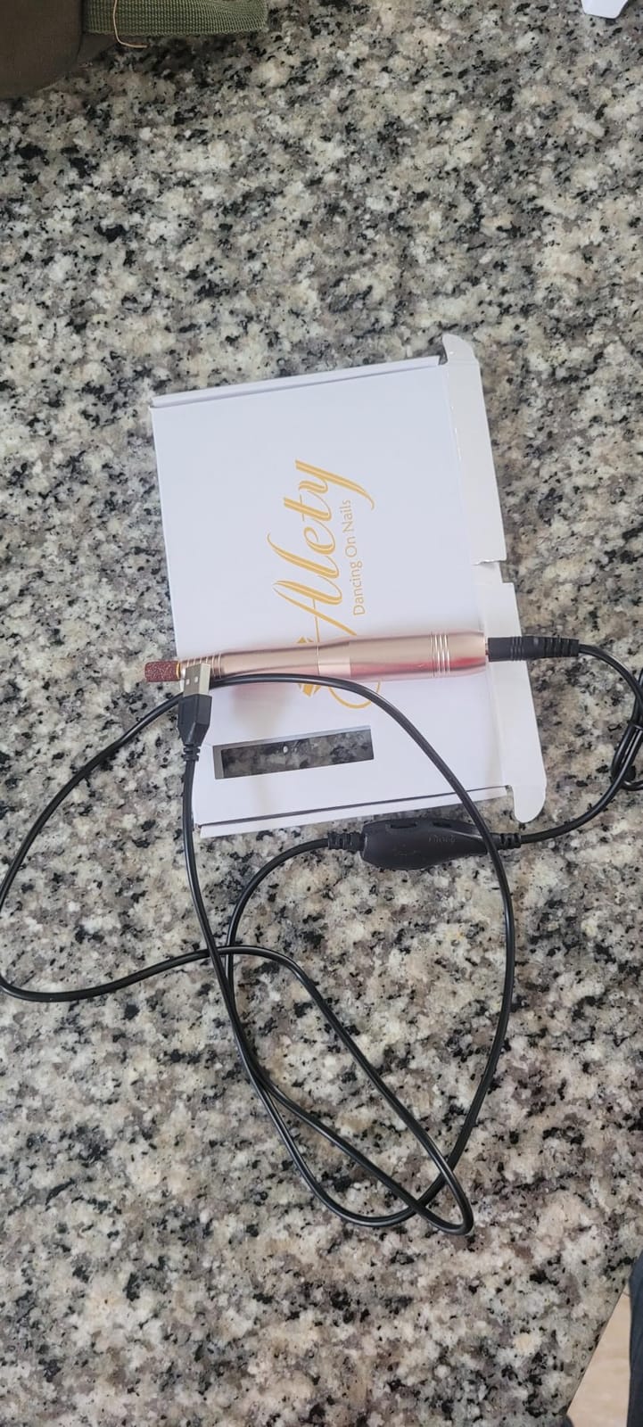 Alety Electric Nail Drill Kit, Electric Nail File for Acrylic Gel Nails customer photo 1