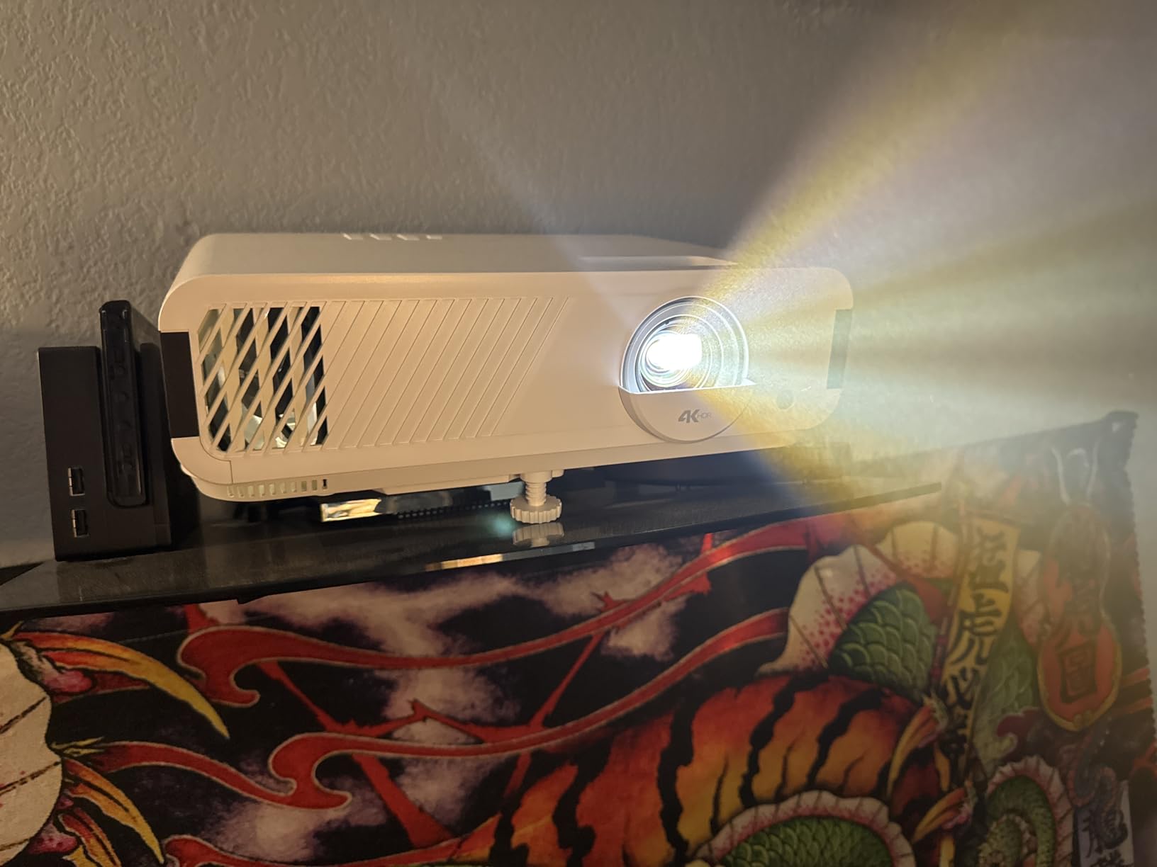 ViewSonic PX749-4K 4000 Lumens 4K Gaming Projector, 240Hz and HDR Support for Home Entertainment, 1.3x Optical Zoom, H/V Keystone, and Auto V-Keystone for Flexible Setup, Dual HDMI and USB-C Inputs customer photo 1