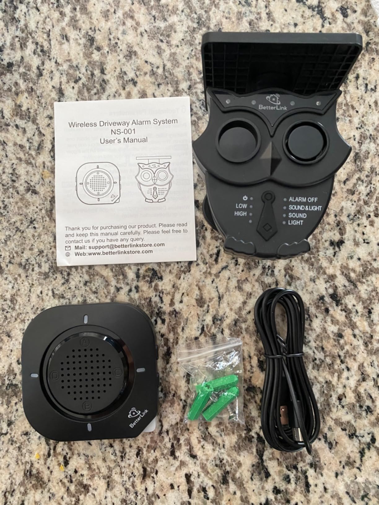 1/2 Mile Long Range Solar Wireless Driveway Alarm System 1R1S customer photo 2