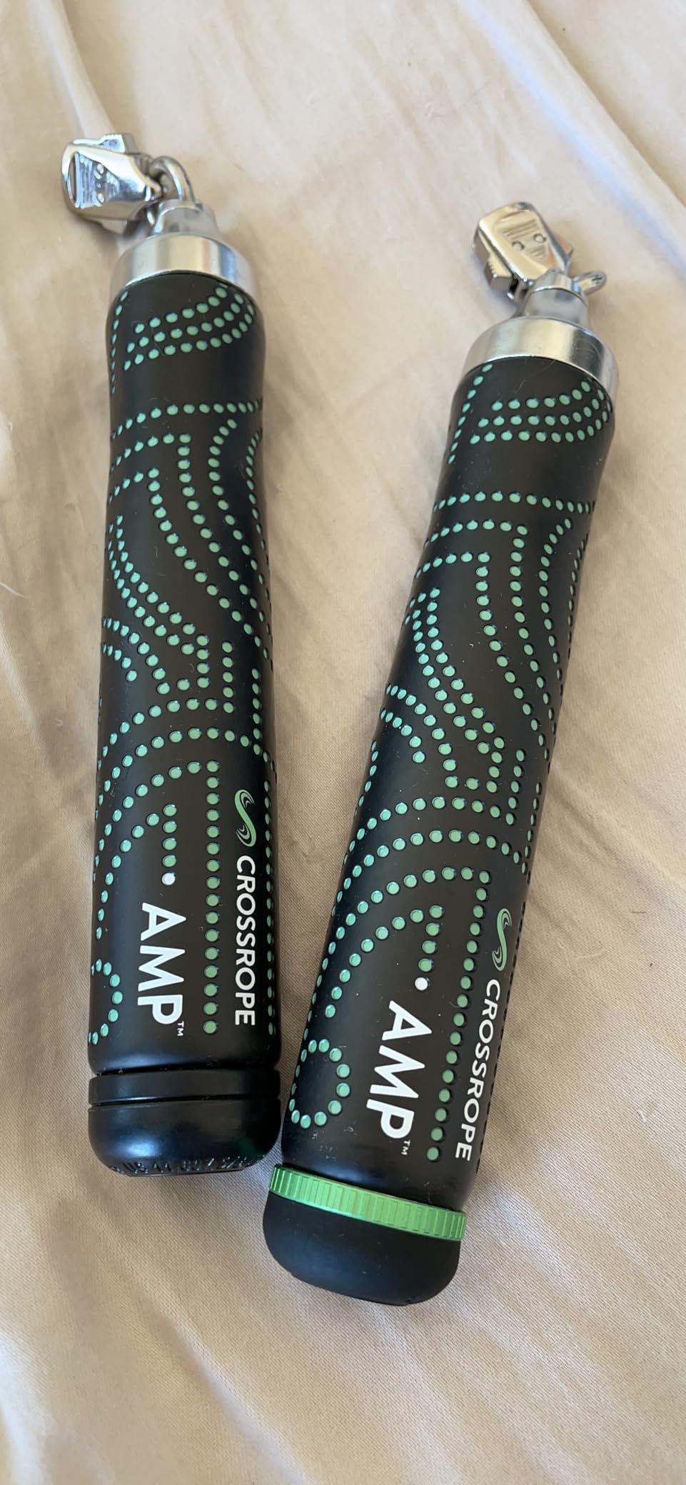 Crossrope AMP Smart Jump Rope Handles with Bluetooth App Connectivity customer photo 1