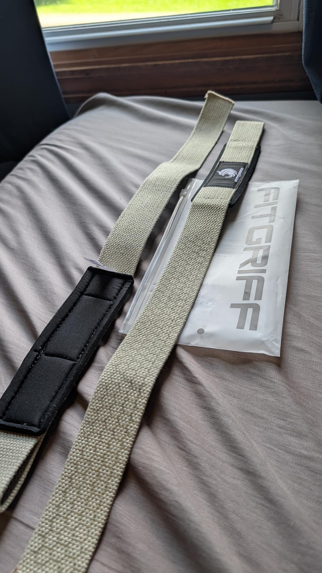 Fitgriff® Lifting Wrist Straps for Weightlifting, Gym, Deadlift, Workout (Made of Premium Cotton & Padded) - Men & Women customer photo 2