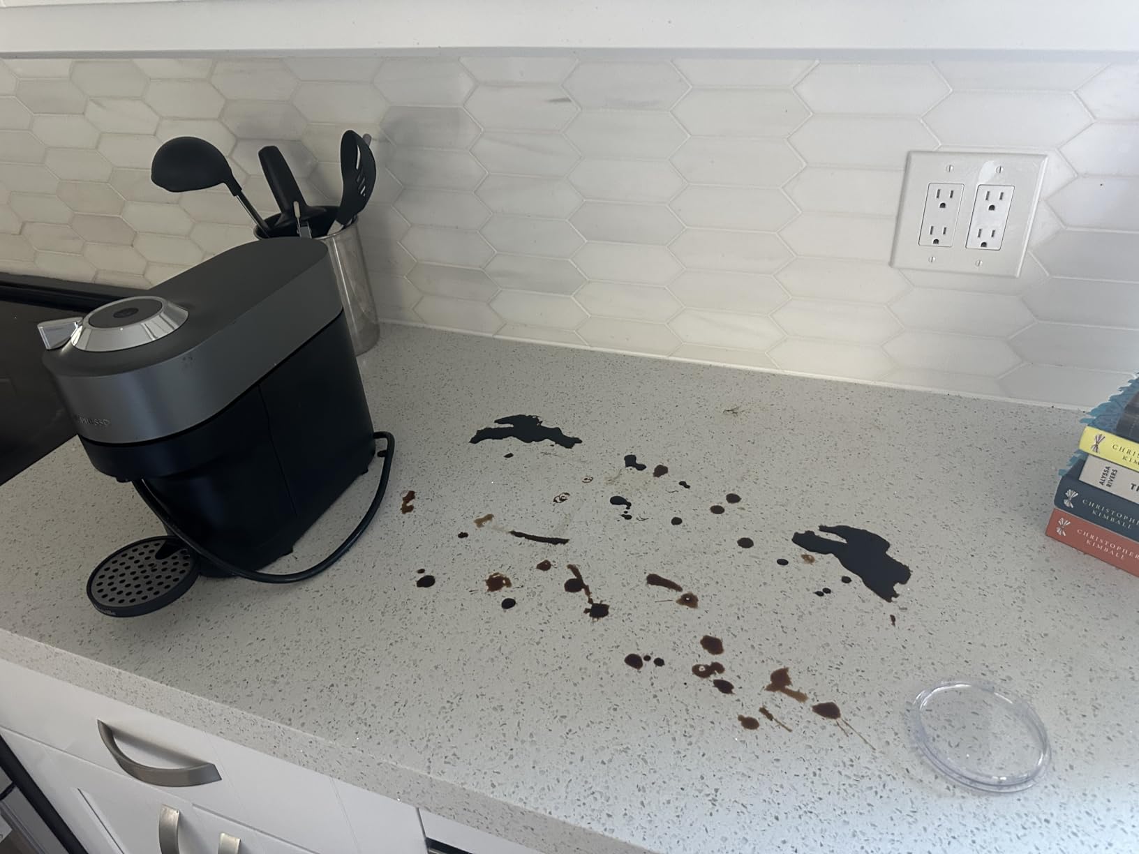 Nespresso Vertuo Pop+ Deluxe Coffee and Espresso Maker by Breville, Titan customer photo 2