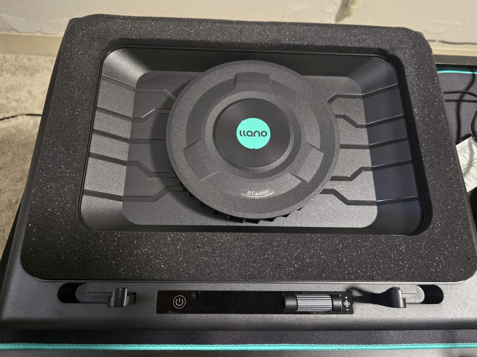 llano V12 Gaming Laptop Cooling Pad Laptop Cooler Laptop Cooling Fan Stand customer photo 2