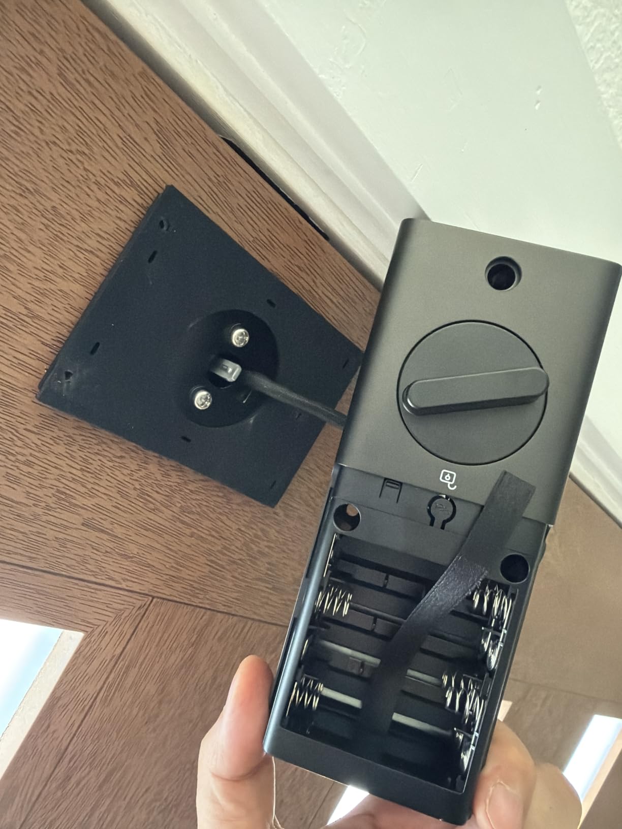 eufy Security Smart Lock C220, Fingerprint Keyless Entry Door Lock | Built-in Wi-Fi, App Remote Control, Up to 8-Month Battery, Front Door Smart Lock Deadbolt, IP53 Waterproof, BHMA Grade 3 customer photo 1