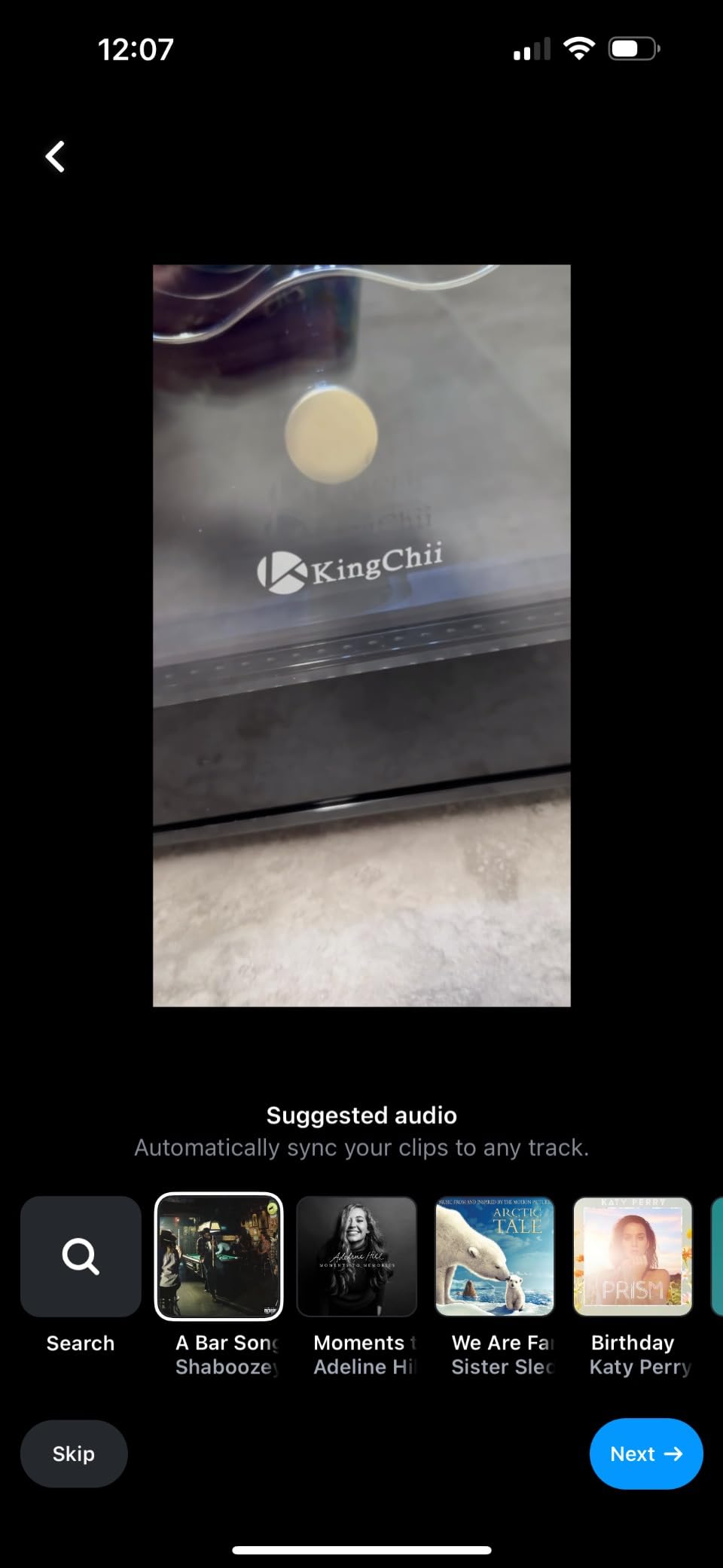 KingChii 6 Bottle Thermoelectric Wine Cooler Refrigerator Advanced Cooling Technology, Stainless Steel & Tempered Glass For Red Wine, Champagne for Home, Kitchen, or Office customer photo 2