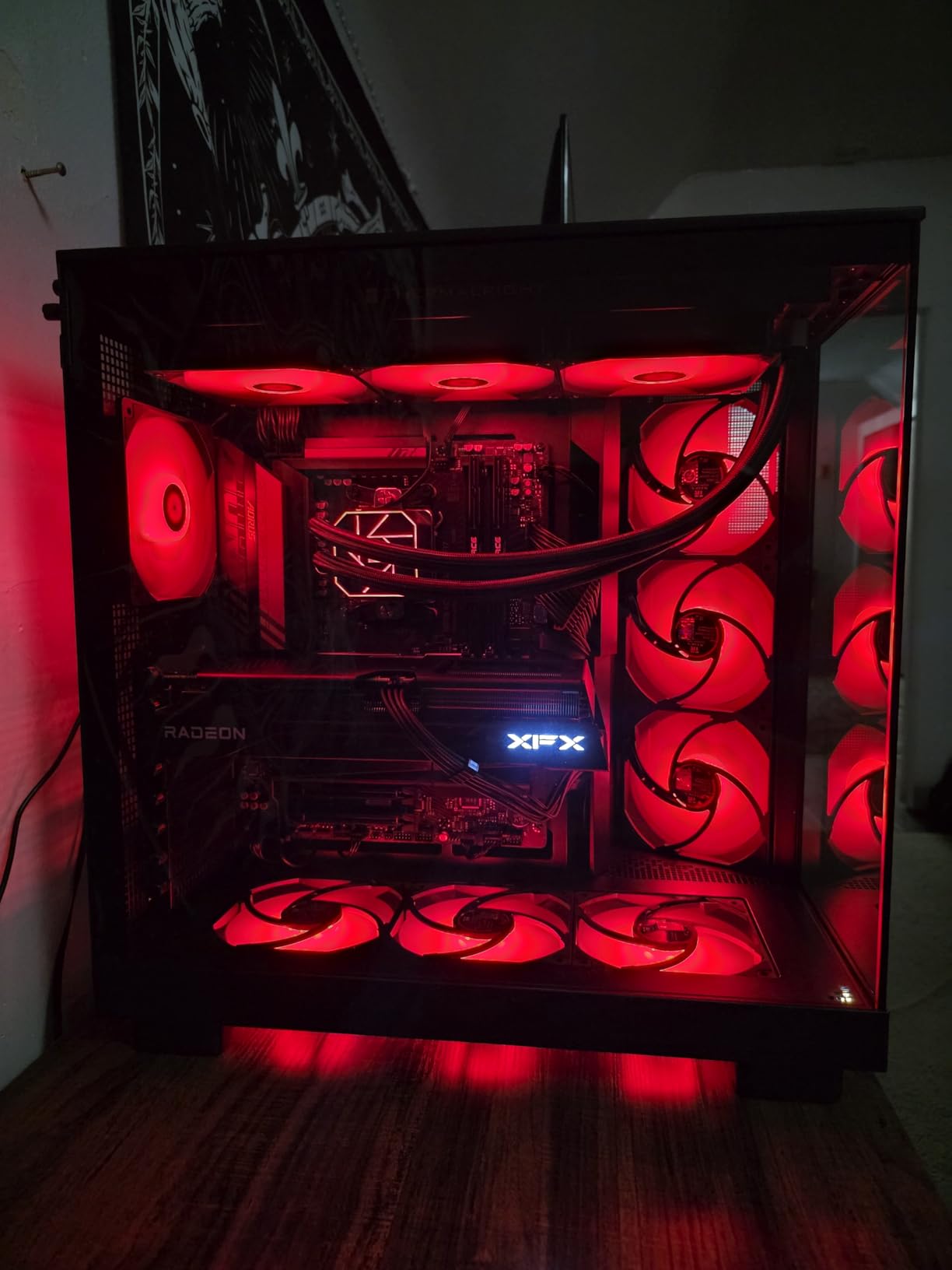 TEAMGROUP T-Force Vulcan DDR5 32GB (2x16GB) 6000MHz (PC5-48000) CL30 Intel XMP 3.0 & AMD Expo Compatible Desktop Memory Module Ram Red FLRD532G6000HC30DC01 customer photo 1