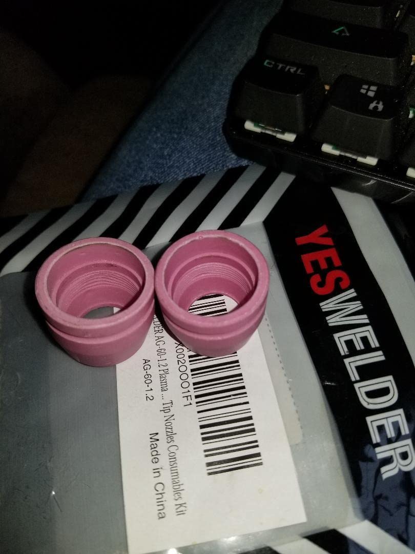 YESWELDER AG-60 Plasma Cutter Consumables Kit, 60PCS, 0.040 in Tips customer photo 1