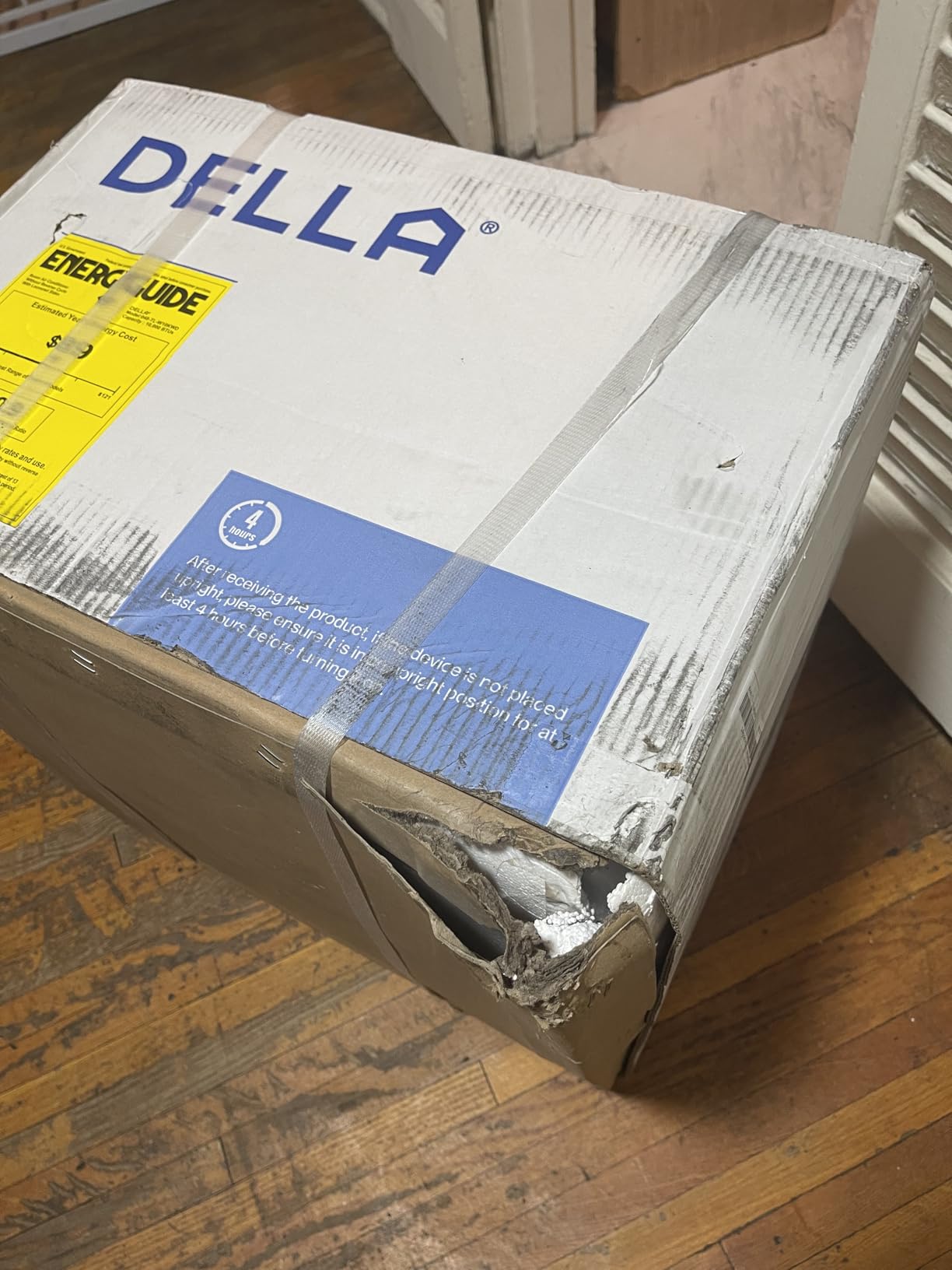 DELLA 8000 BTU Energy Saving Window Air Conditioner, Work with Alexa, Cools Up to 350 Sq. Ft, GEO Location, AC Unit with WIFI Smart Controls, Remote, Dehumidifier, Fan, Reusable Filter, Easy Install customer photo 2