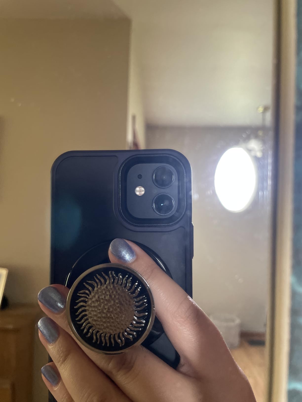 PopSockets Phone Grip for MagSafe, Magnetic Holder- Black customer photo 1