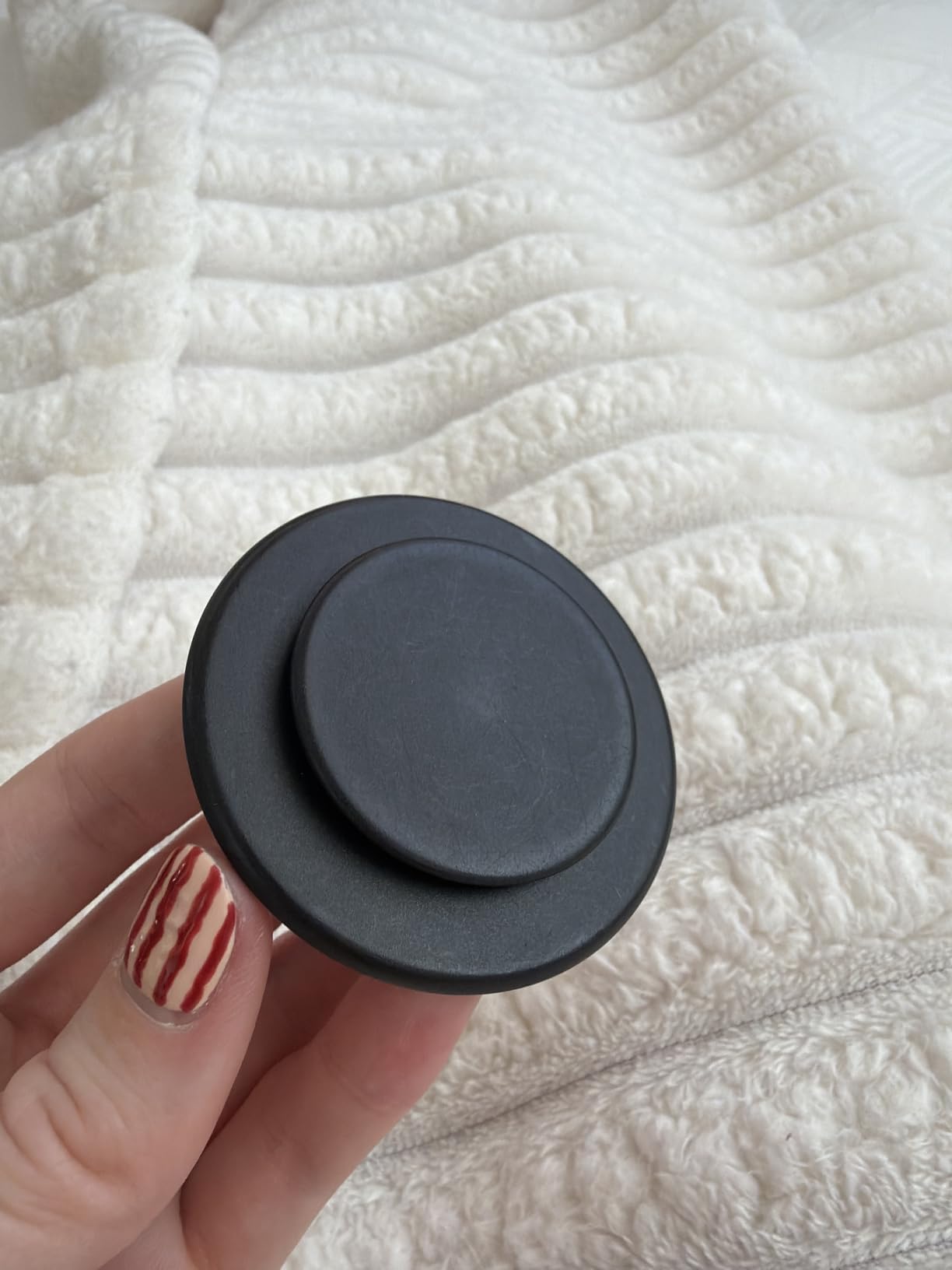 PopSockets Phone Grip for MagSafe, Magnetic Holder- Black customer photo 2