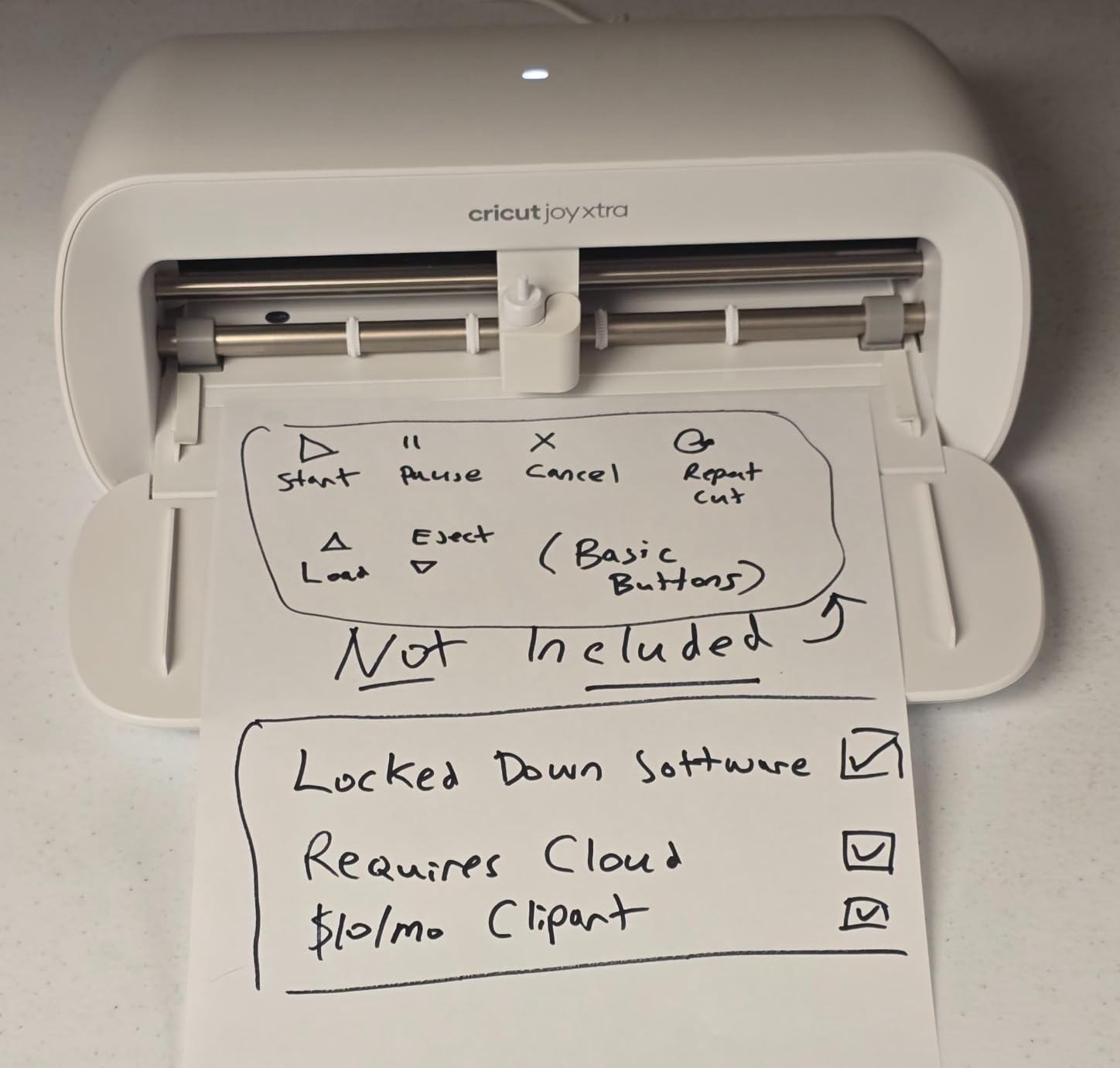 Cricut Joy Xtra Smart Cutting Machine customer photo 1
