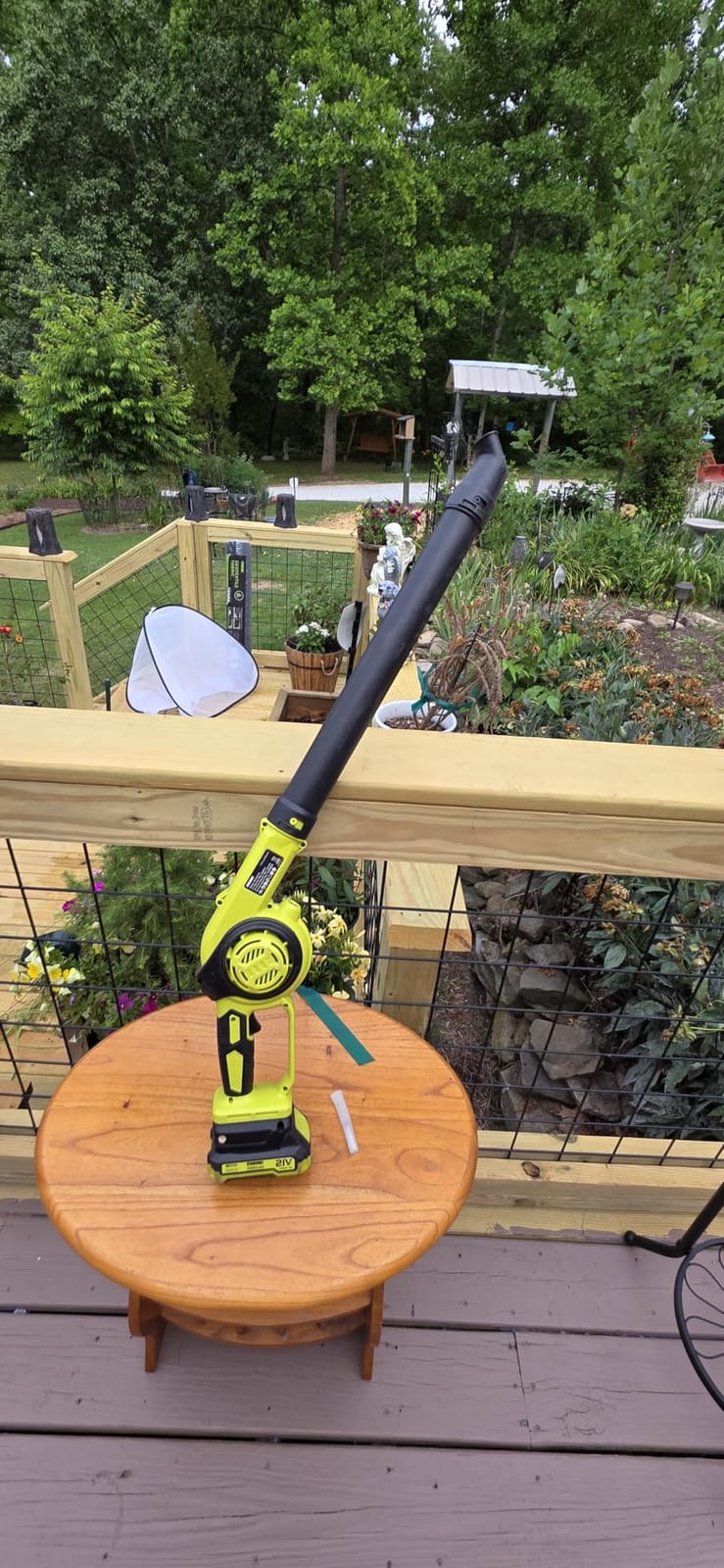 EWORK 20V Small Cordless Leaf Blower with 2 x 2.0Ah Battery and Charger customer photo 2