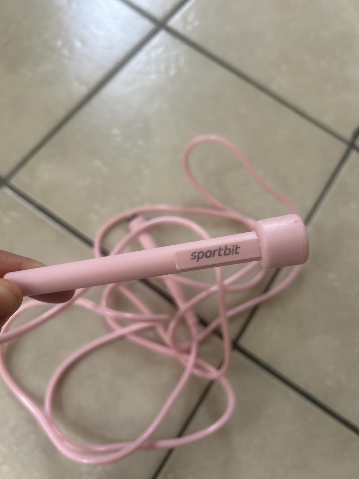 SPORTBIT Adjustable Jump Rope for Fitness and Exercise | Fitness and Exercise, Cardio, Boxing, and Weight Loss, Speed Rope, Men & Women customer photo 1