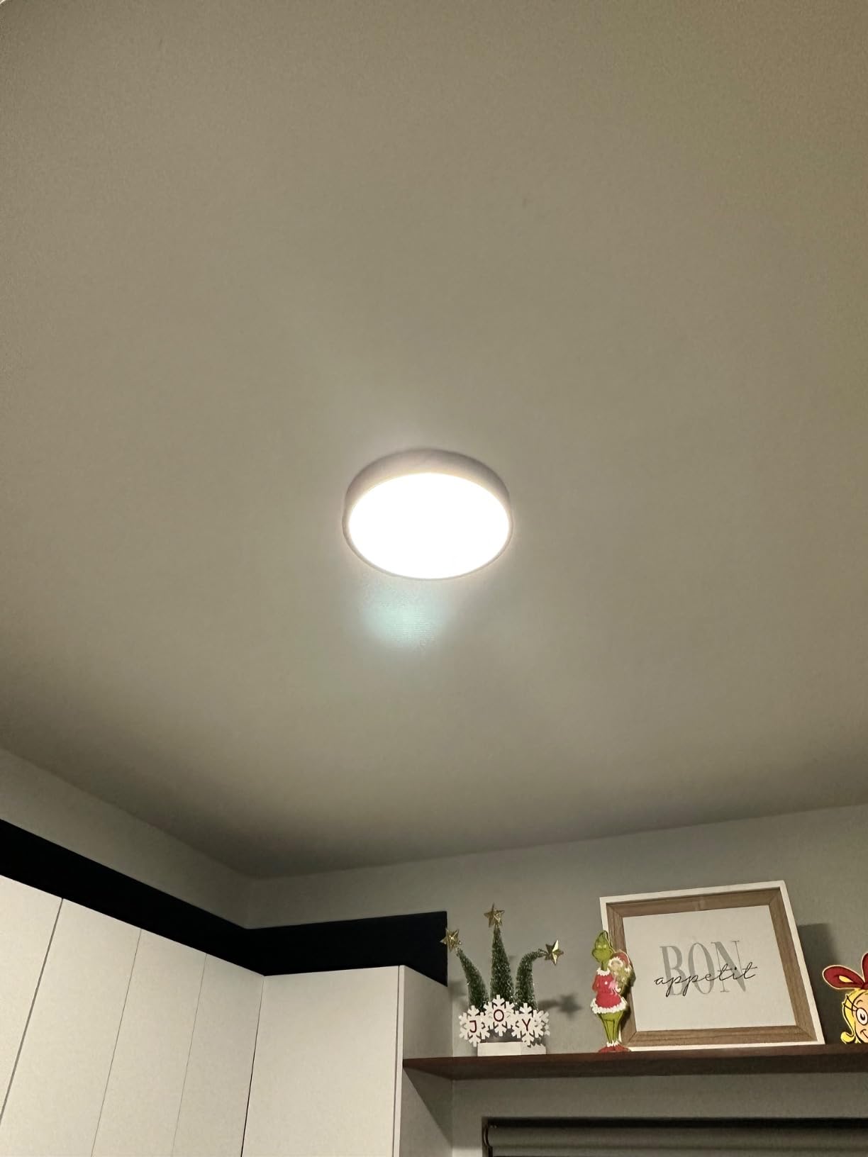 4 inch Ceiling Fan LED Light Replacement 6000K, 18W 2000LM LED Retrofit Kit, Bright Round Ceiling Fan Light Kit, 120V, CRI90, Dimmable customer photo 1