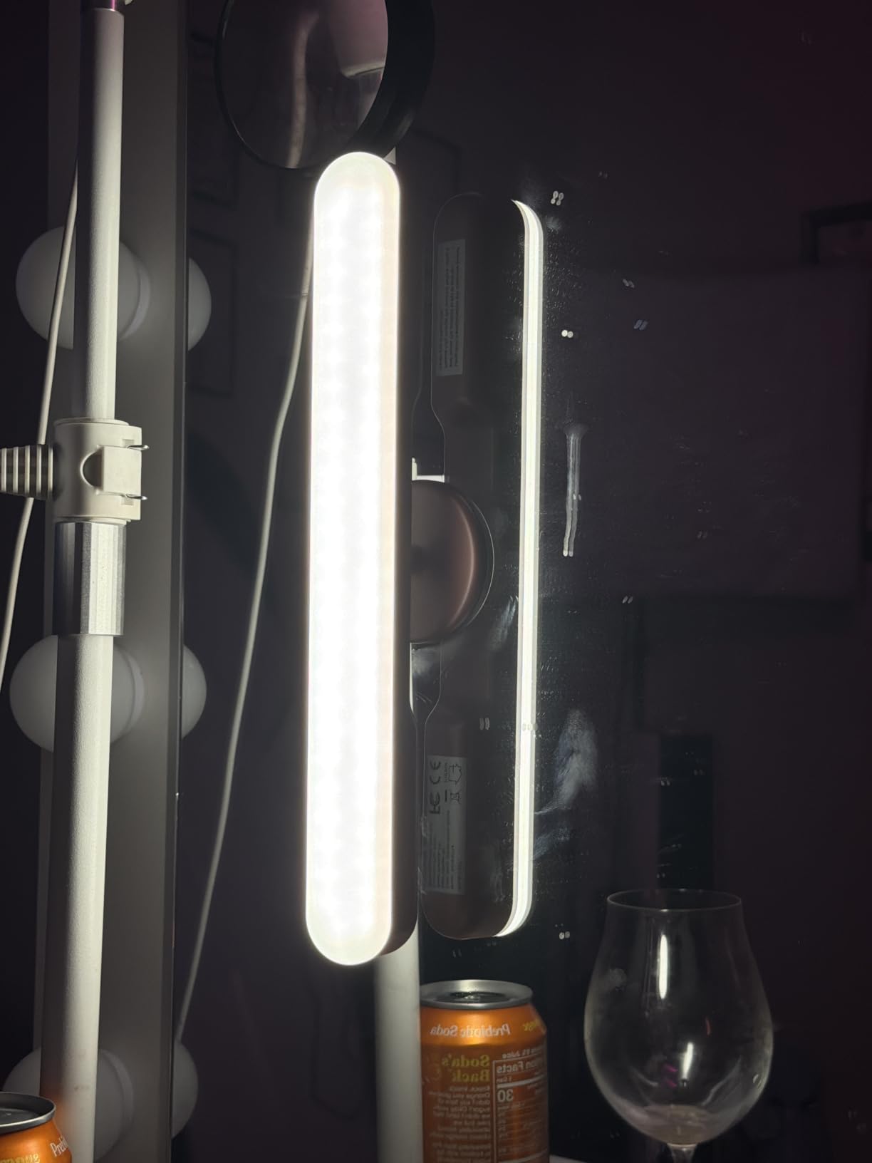 Benreom Rechargeable Vanity Lights for Mirror, Wireless LED Stick On Light customer photo 1