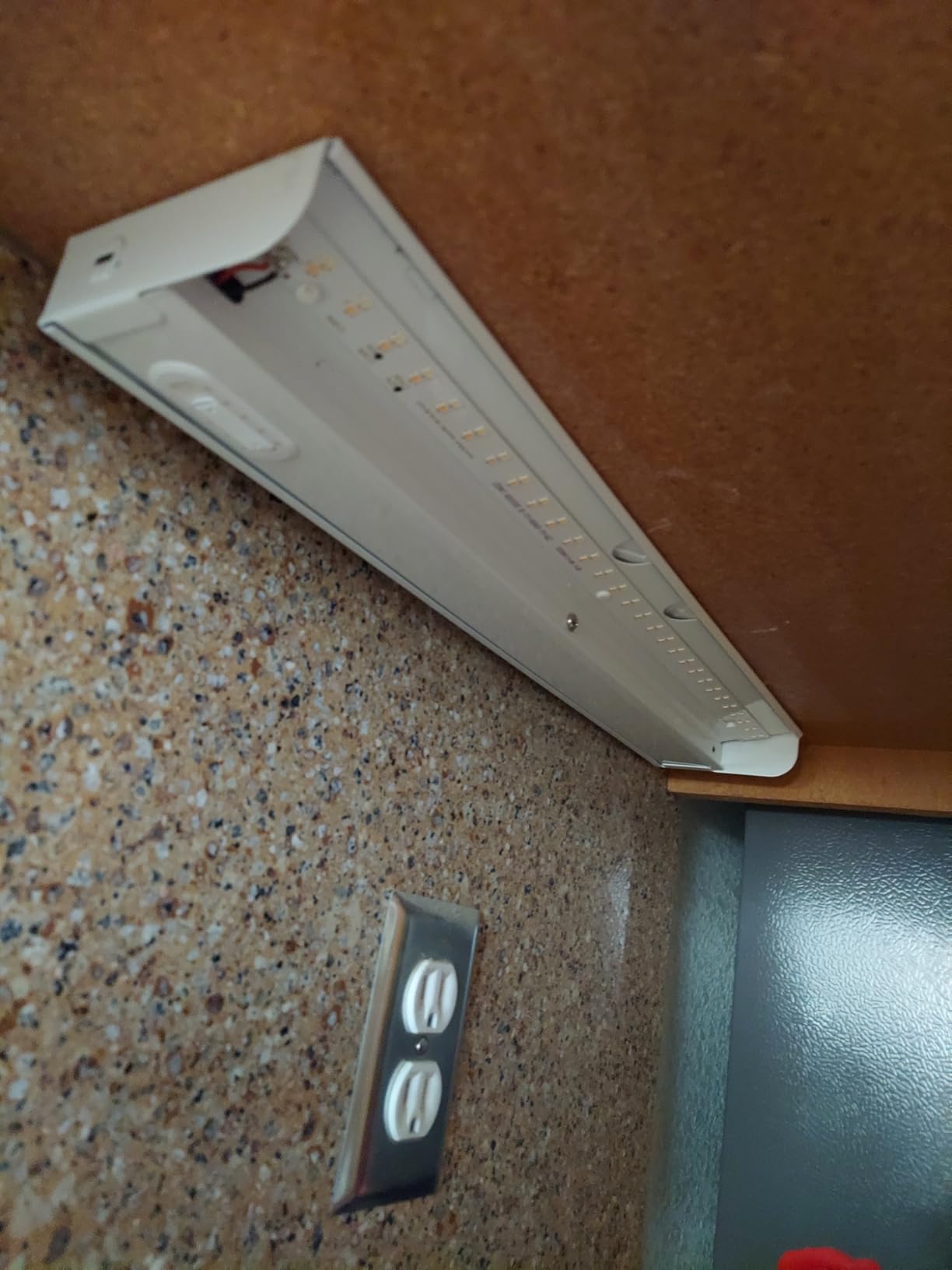 33” LED Direct Wire Under Cabinet Light - Undercounter LED Lights for Kitchen - Selectable CCT 2700K-5000K, 952-1008 Lumens, 14W - UCB Series Hardwired Under Cabinet Lighting by NICOR Lighting customer photo 1
