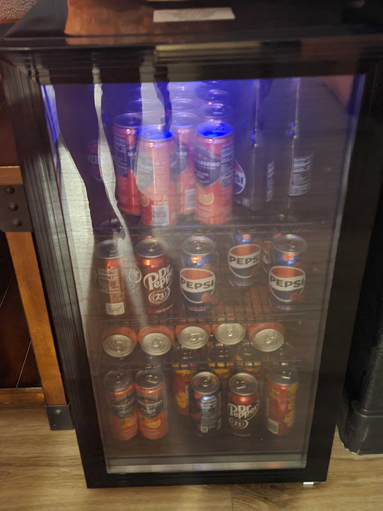 130 Can Beverage Refrigerator, 3.2 Cu.Ft Mini Fridge Beverage Cooler customer photo 2