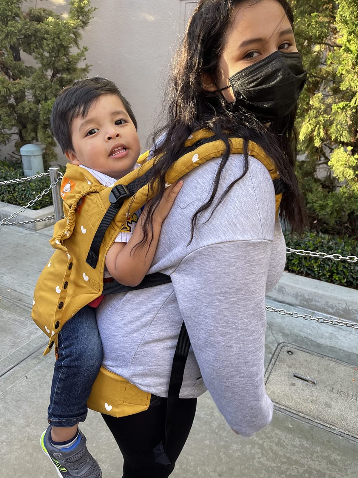 Baby Tula Free-to-Grow Breathable Mesh Baby Carrier customer photo 2