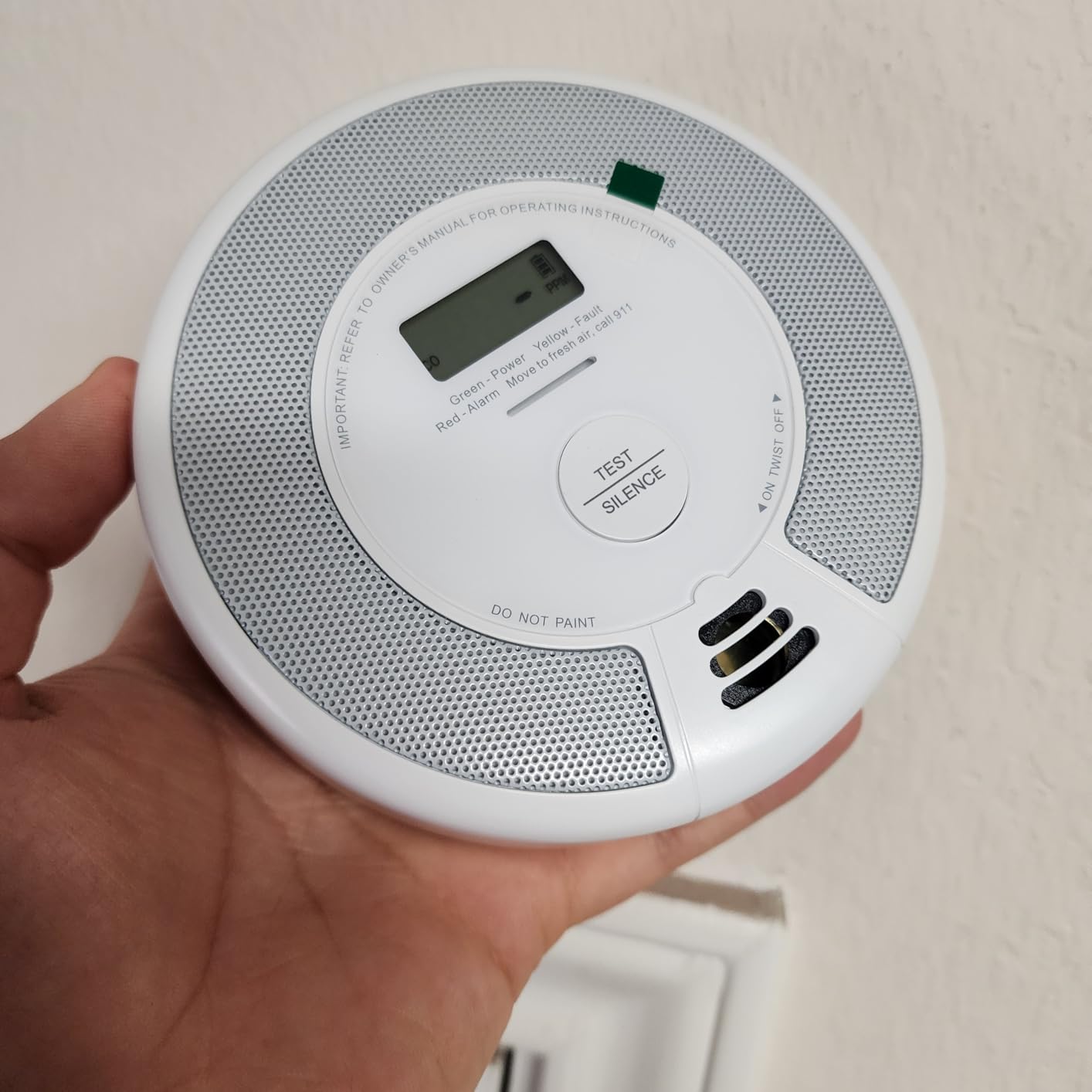 X-Sense Smoke Detector Carbon Monoxide Alarm Combo, XP0H-SN, 1-Pack customer photo 1