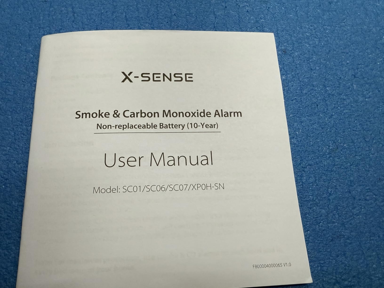 X-Sense Smoke Detector Carbon Monoxide Alarm Combo, XP0H-SN, 1-Pack customer photo 2