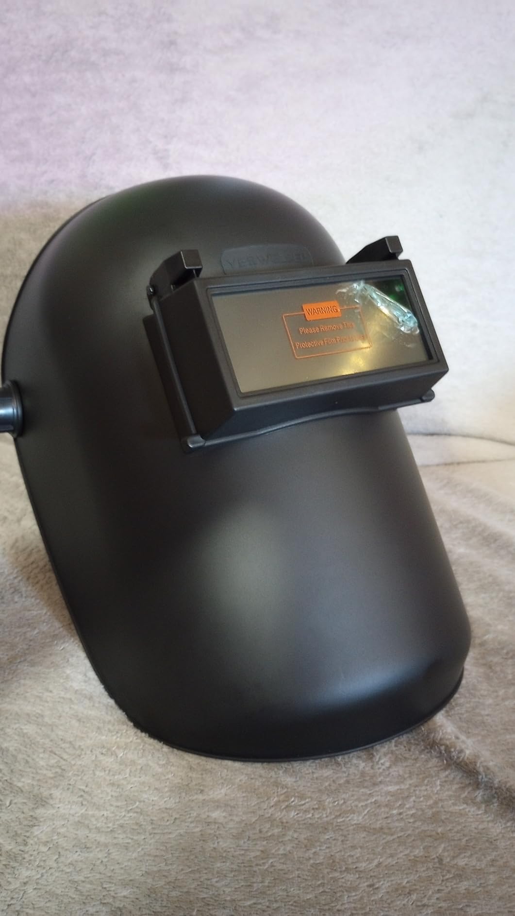 YESWELDER Lightweight, Durable Flip Front Welding Helmet, Sugar Scoop Pipeline Welding Hood Welding mask customer photo 1
