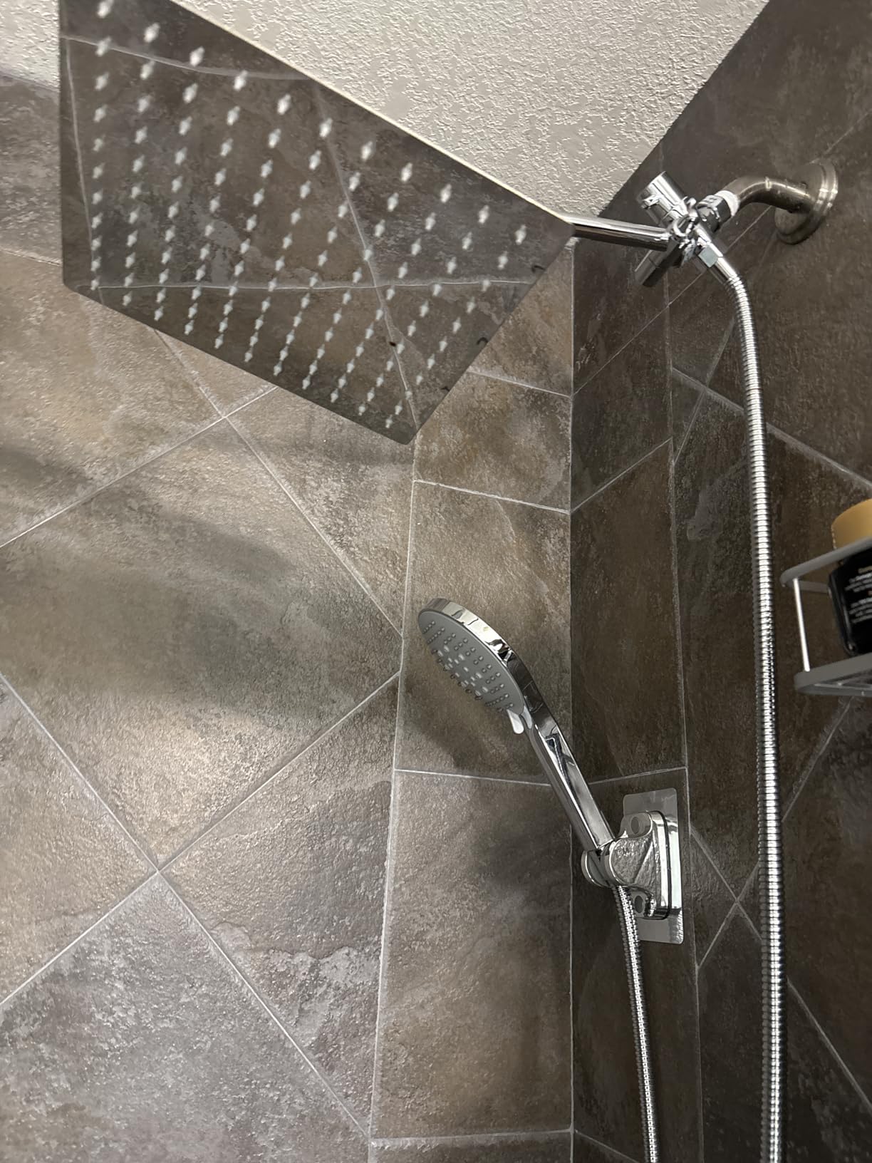 Jafeton 10 Inch High Pressure Rain Shower Head with Handheld Combo customer photo 1