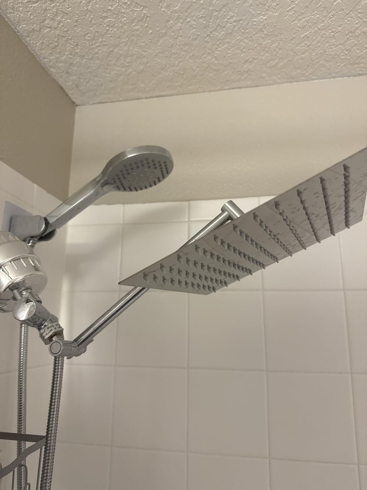 Jafeton 10 Inch High Pressure Rain Shower Head with Handheld Combo customer photo 2