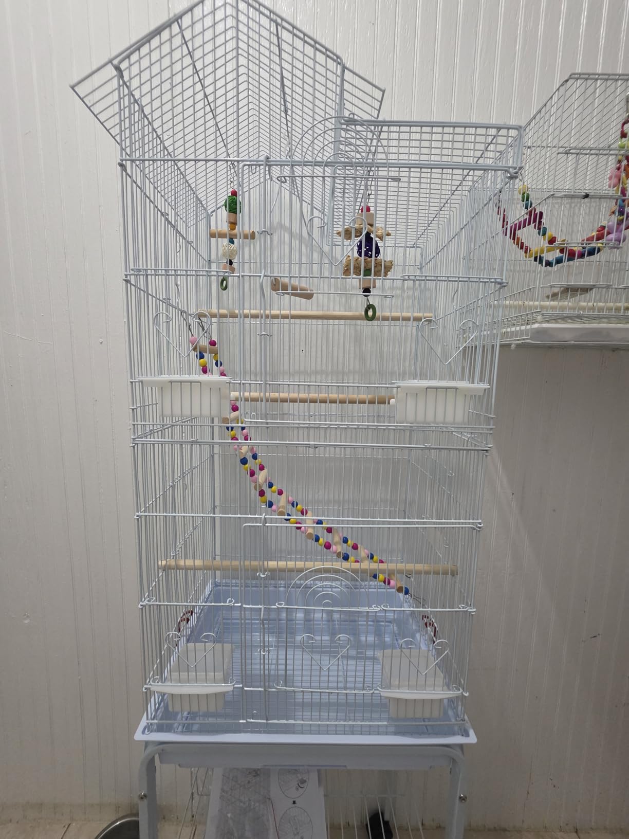 YITAHOME 62 inch Metal Bird Cage, Large Parakeet Cages customer photo 2