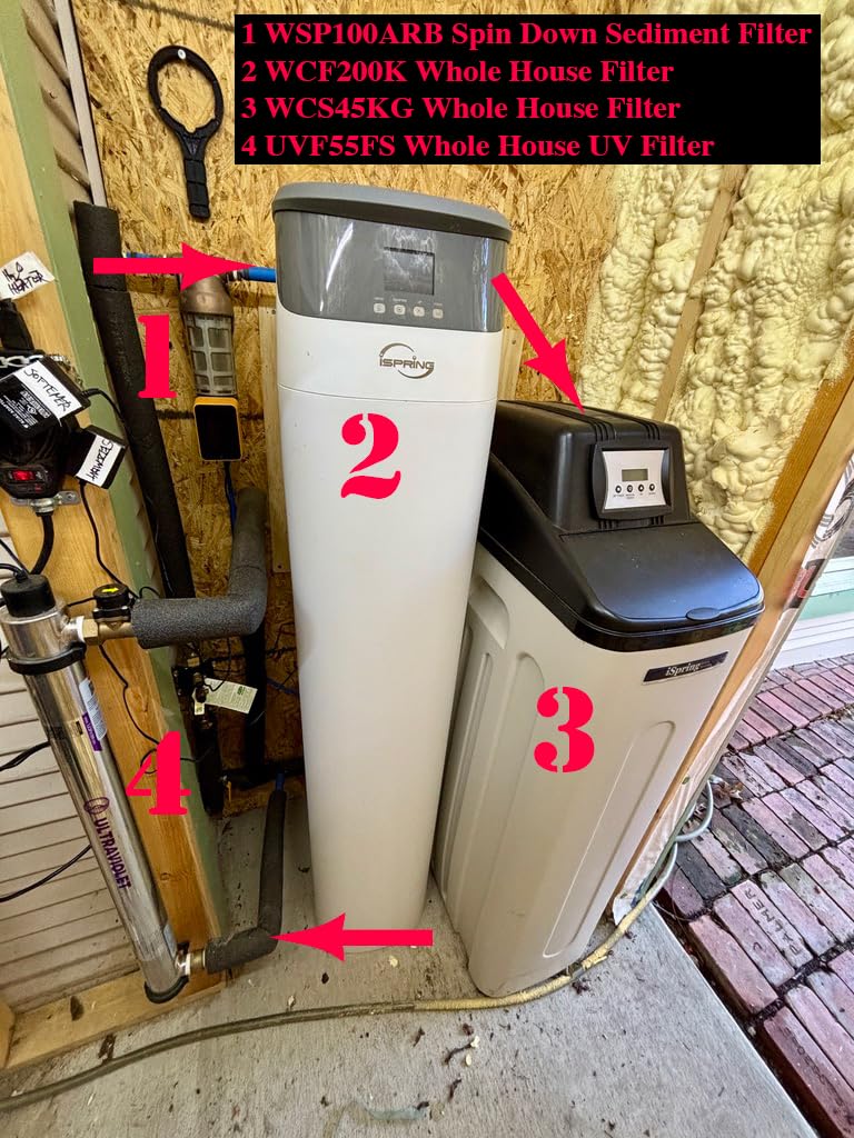 iSpring WCS50KG 50,000 Grains Whole House Water Softener, One-Tank Design customer photo 1