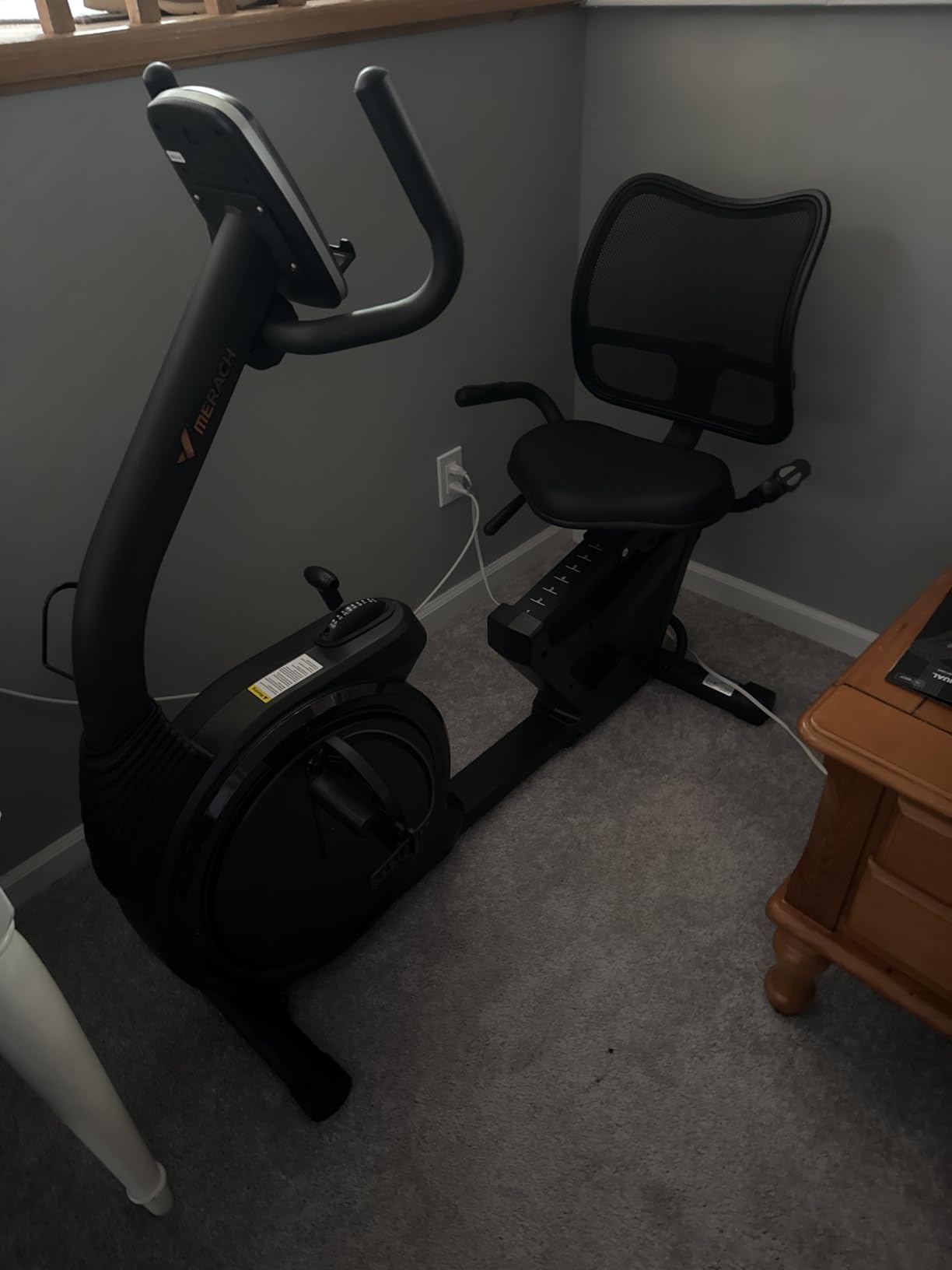 MERACH Recumbent Exercise Bikes for Home High-end customer photo 1