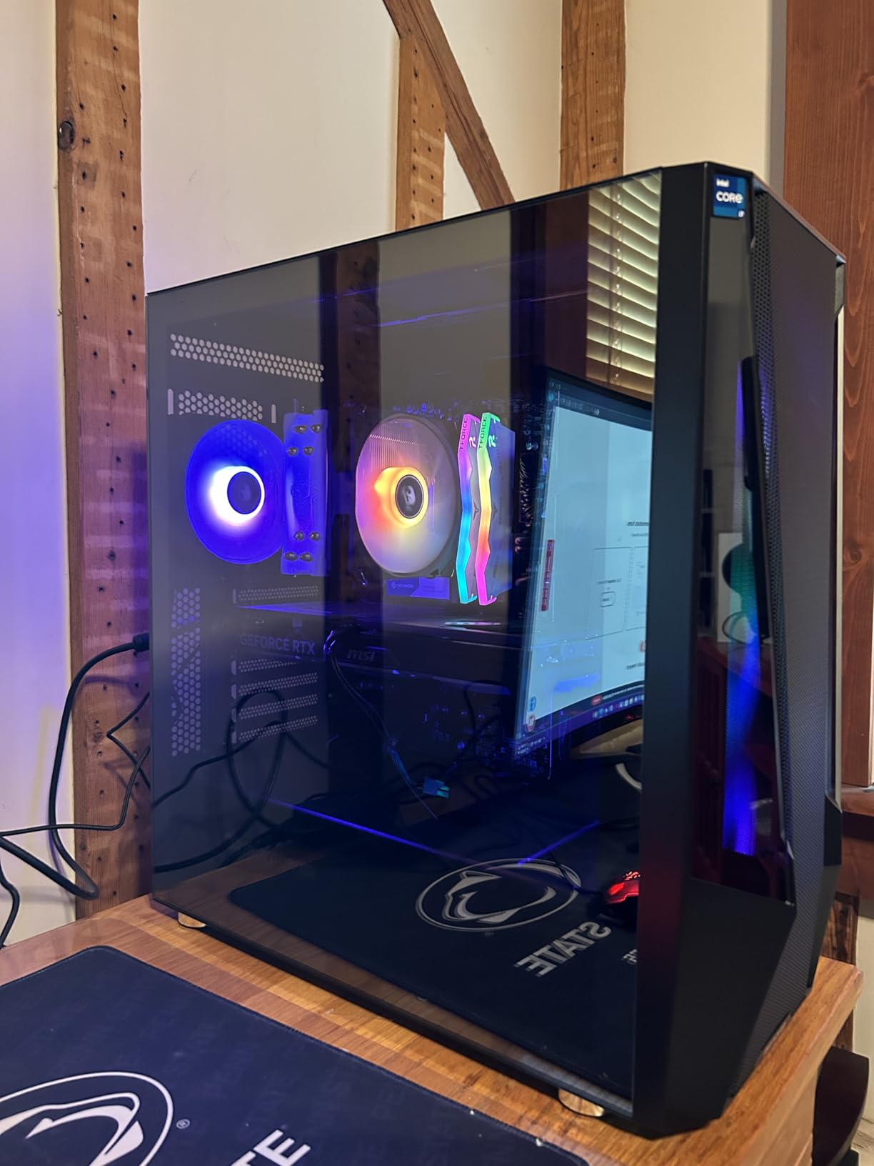 iBUYPOWER TraceMesh Gaming PC Computer Desktop TMI7N46T01 (Intel Core i7 14700F, NVIDIA GeForce RTX 4060 Ti 8GB, 32GB DDR5 5600 RGB (16x2), 1 TB NVMe SSD, WiFi Read, Windows 11 Home) customer photo 2