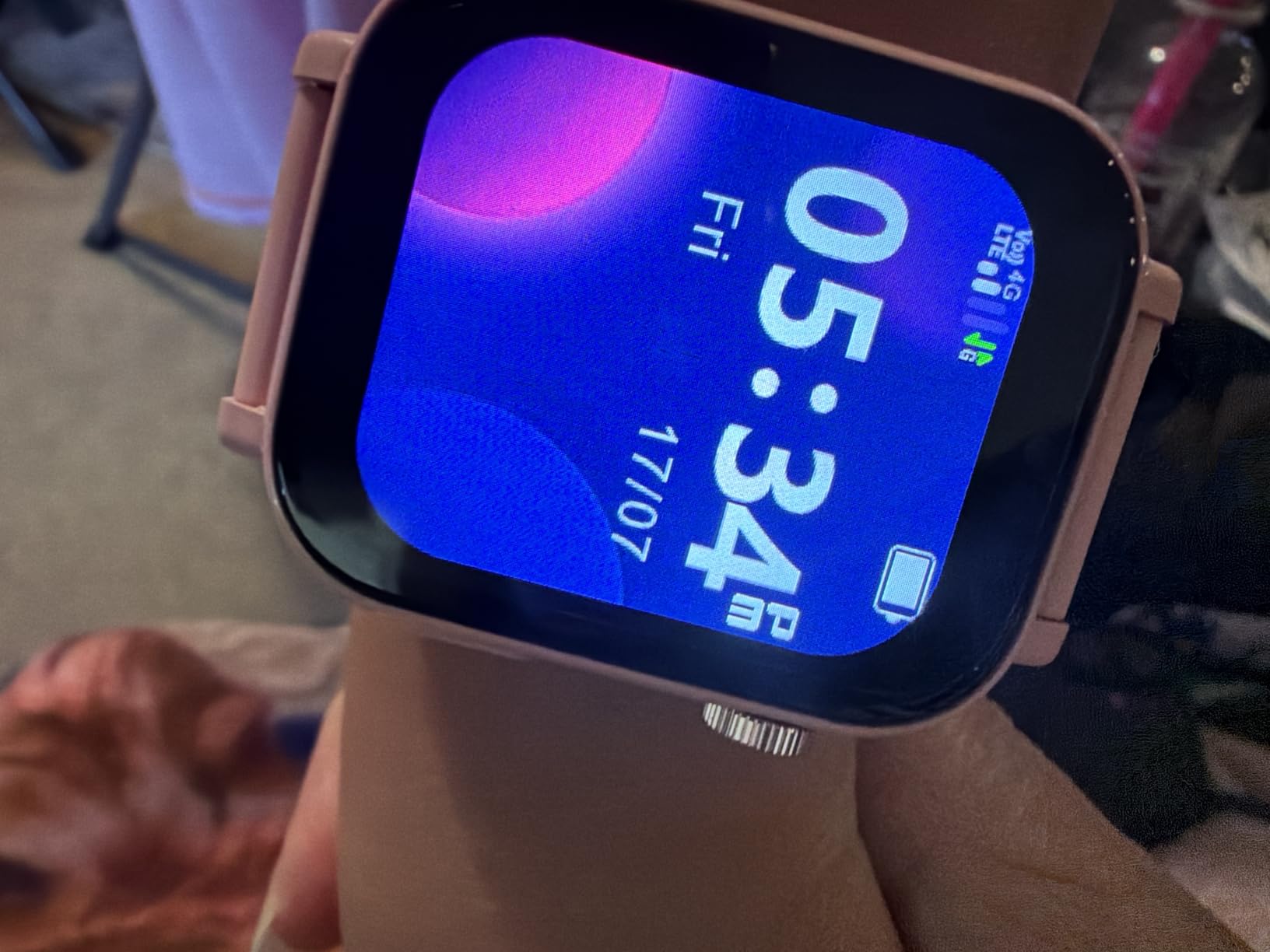 4G Kids Smart Watch Phone GPS, Smartwatch for Boys Girls Ages 4-12 Years with Video Call Chat Class Mode SOS Camera Alarm Games Parental App Touch Watch Gifts for Children (Includes SIM Card) Blue customer photo 1