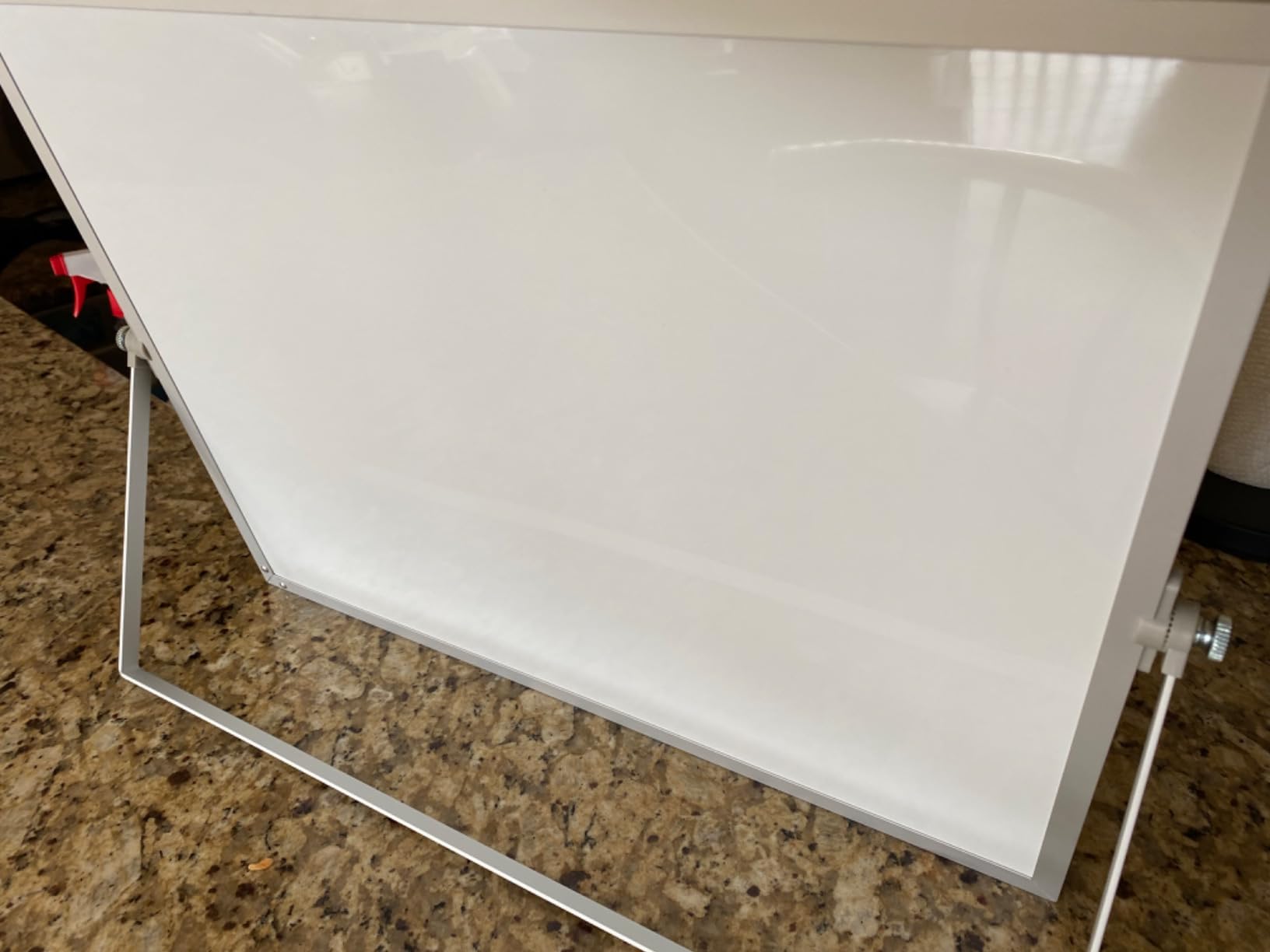 Marsrock Dry Erase White Board with Stand, Double-Sided Whiteboard 16