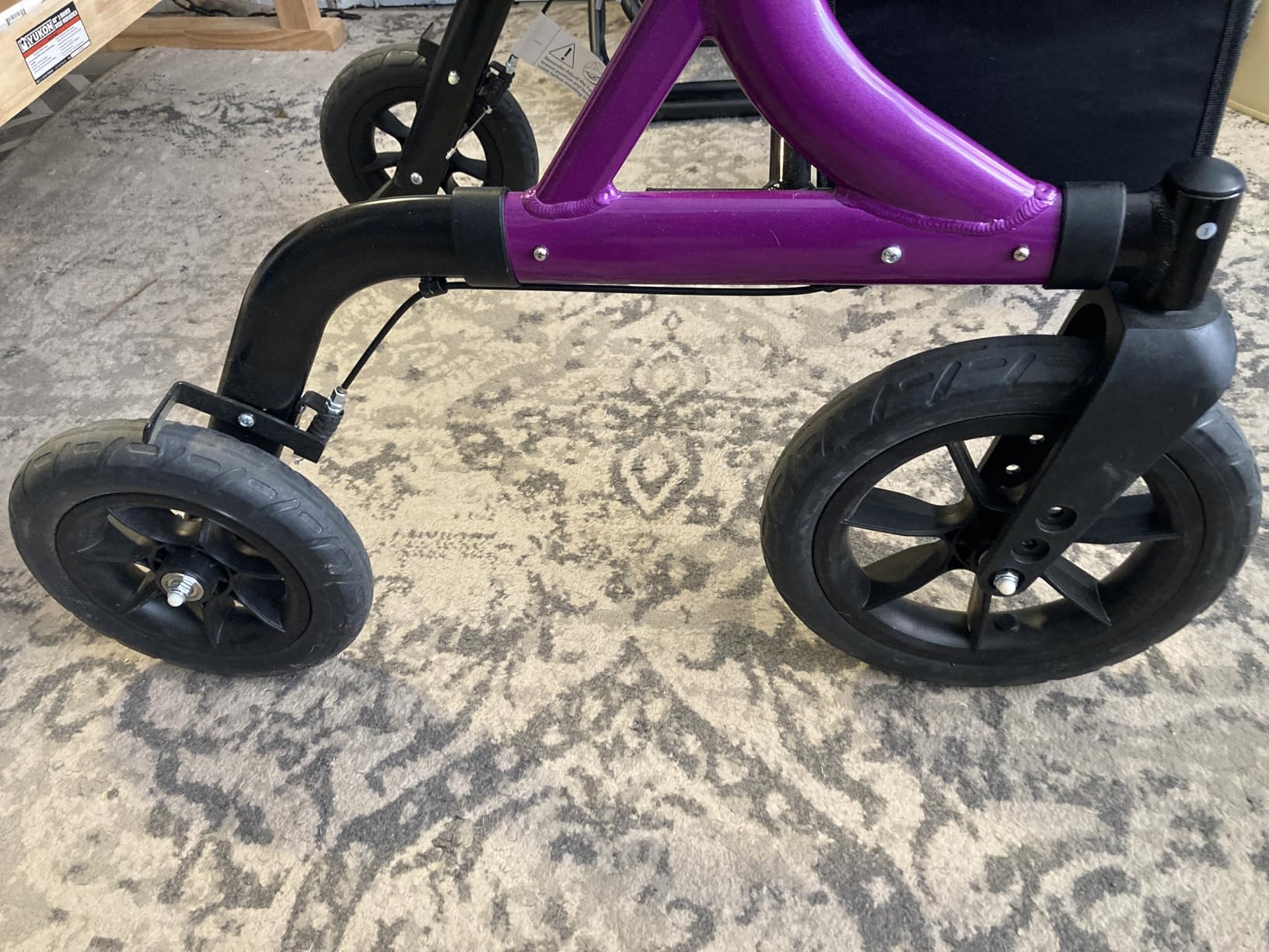 MAXWALK Rollator Walker for Seniors with Seat, 12