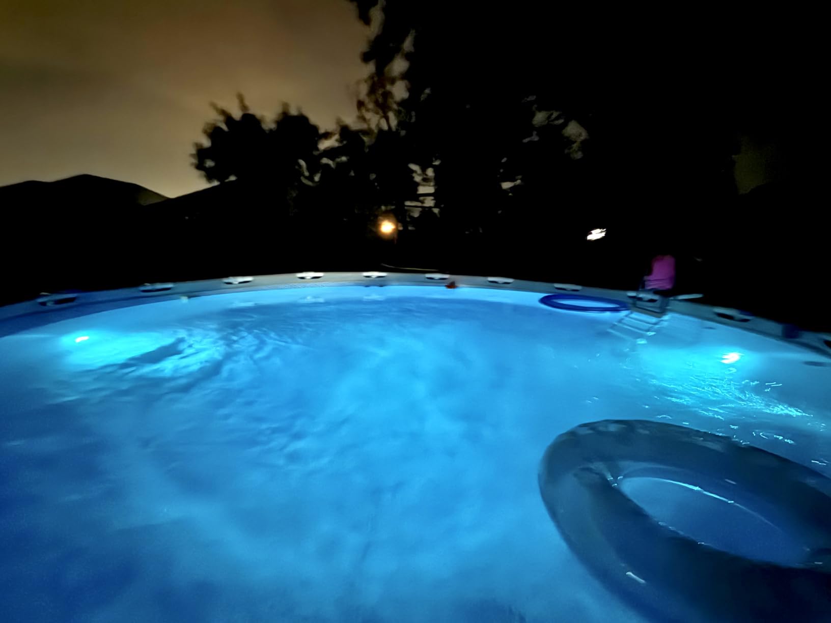 Skairipa Solar Pool Lights with Remote, Submersible Pool Lights 2 Pack customer photo 2