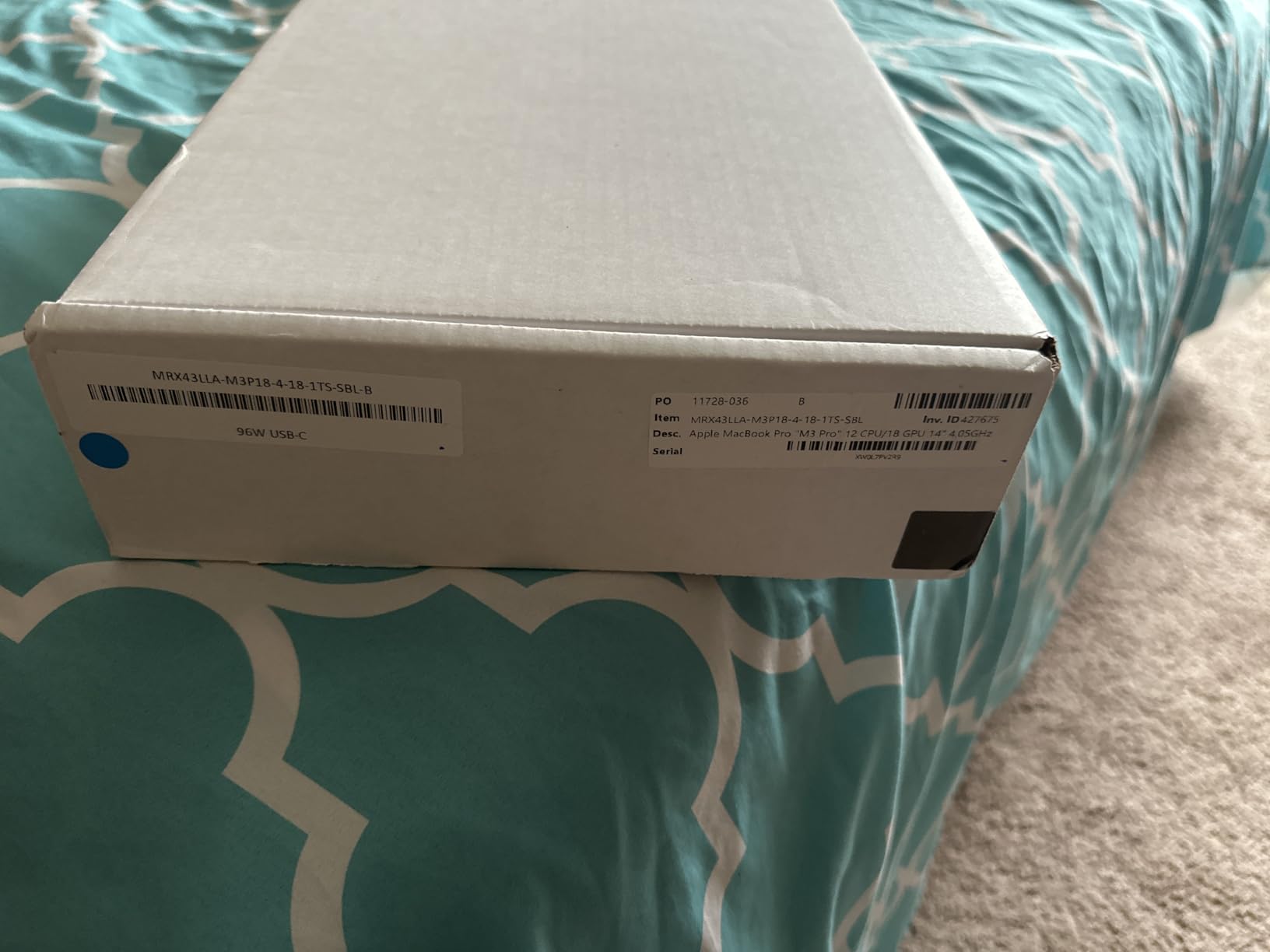 Apple 2023 MacBook Pro with Apple M3 Pro Chip, 14-inch, 18GB RAM, 1TB SSD Storage, Space Black (Renewed) customer photo 2