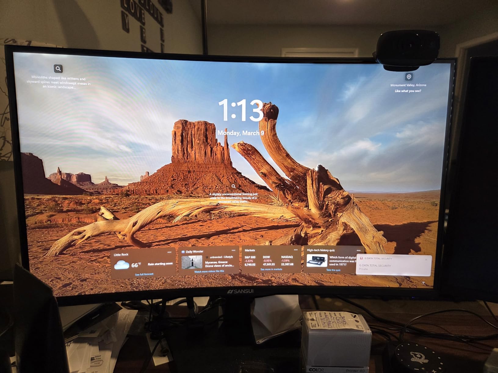 SANSUI 27 Inch WQHD 2560 x 1440 IPS Gaming Monitor, 200Hz 180Hz 1ms Computer Monitor, DP 1.2 x2 | HDMI 2.0 x2 | VESA Mount, 120% sRGB HDR Eye Care Metal Stand (DP Cable Included) customer photo 1