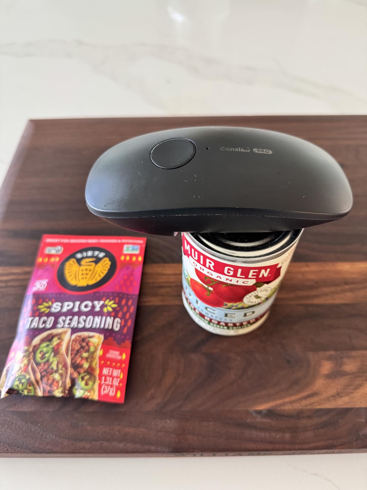 Canslab Ultrablade PRO Electric Can Opener,USB Rechargeable,Smart Auto Stop customer photo 1