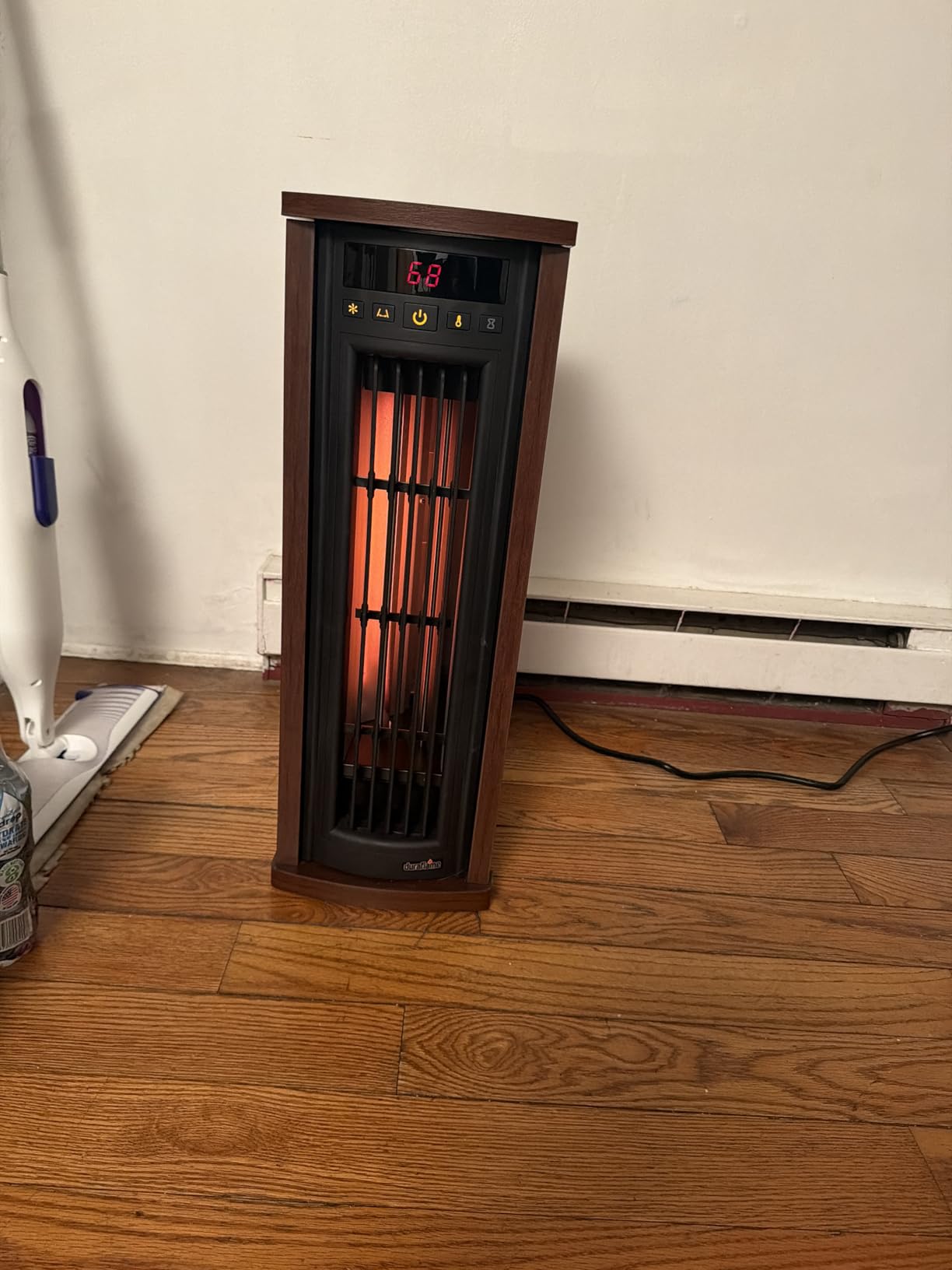 duraflame Electric Tower Heater, Oscillating Tower and Space Heater for Office or Large Room up to 1,000 Square Feet customer photo 2