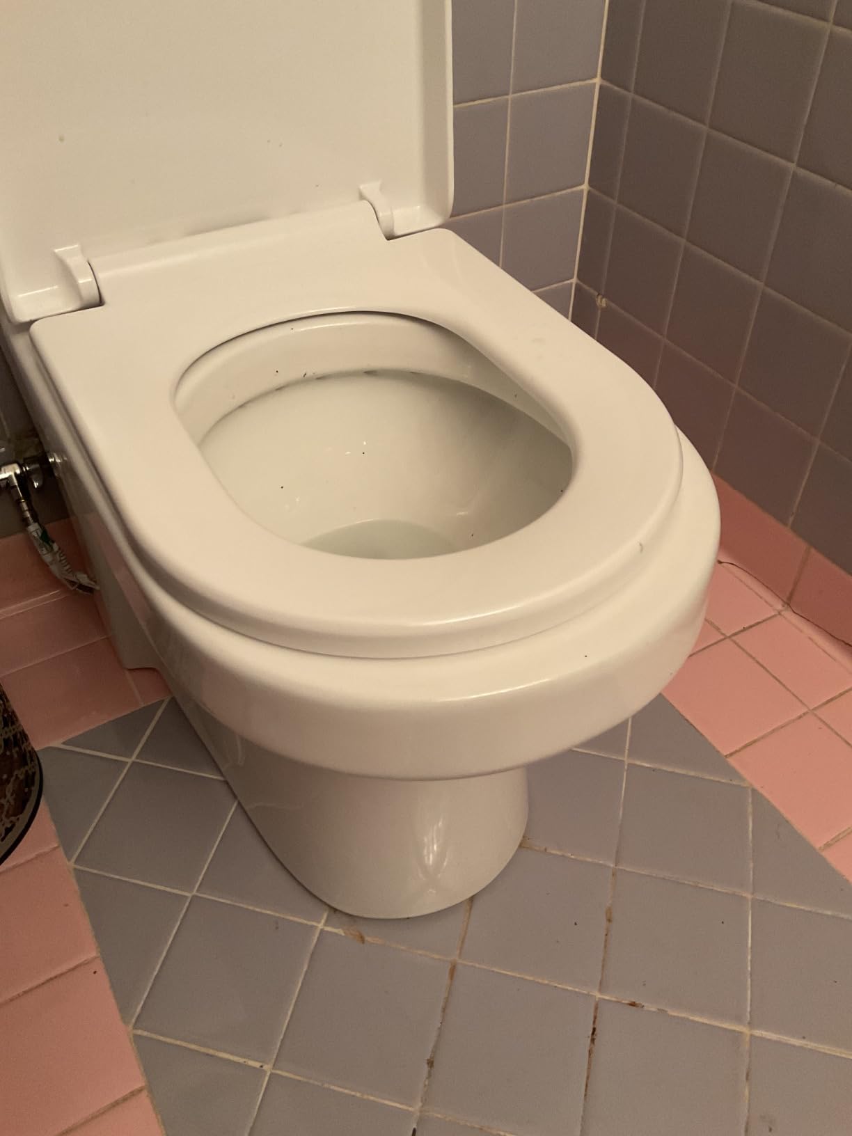 Compact One Piece Toilet for Bathroom, Space-Saving Powerful Dual Flush Round Small Toilets, Average 1.28 GPF, Skirted Design with Upgraded UF Quiet & Soft Close Seat (12