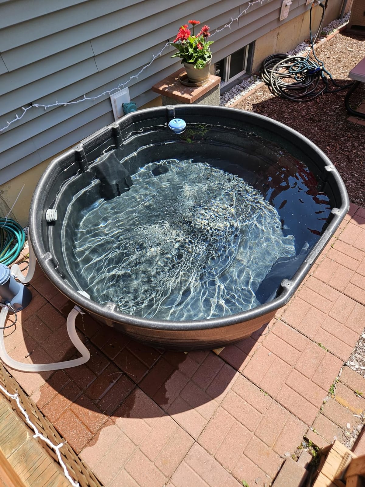 iBirdie Outdoor Waterproof 150 Gallon Stock Tank Cover customer photo 1