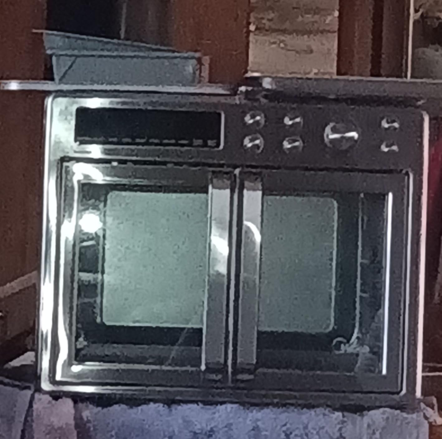 Midea Flexify Classic French Door Toaster Oven Air Fryer Combo, 26.4 QT customer photo 1